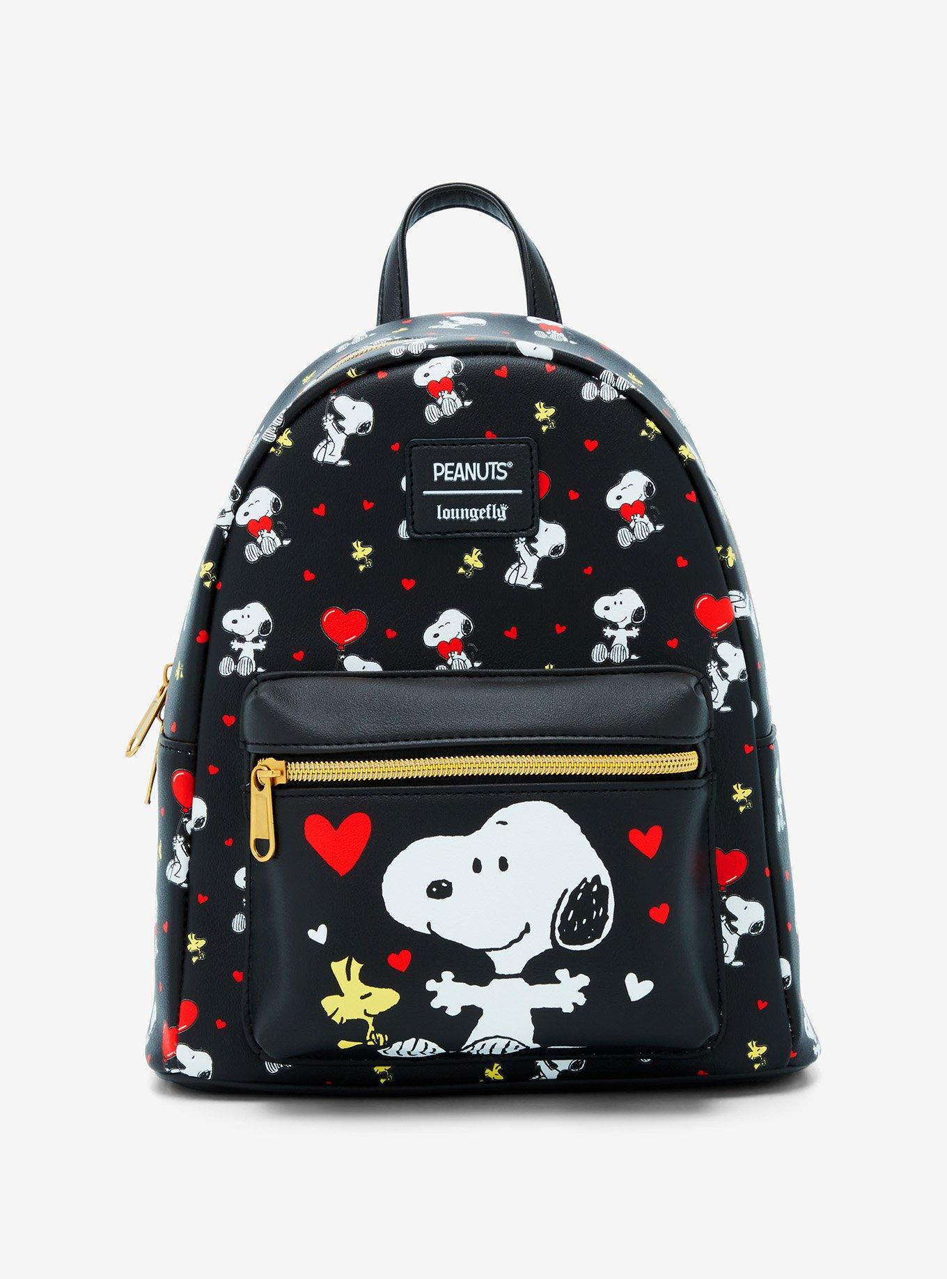 NEW: Loungefly 2024 Peanuts Snoopy & Woodstock Vampire Backpack