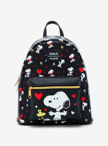 バックパック・リュック Loungefly Peanuts Snoopy & Woodstock Road Trip Mini Backpack Loungefly Peanuts Snoopy & Woodstock Road Trip Mini Backpack