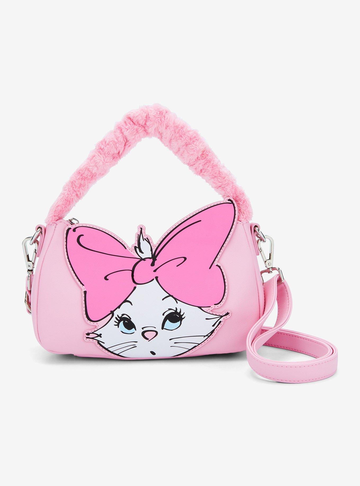 Loungefly Disney The Aristocats Marie Fuzzy Handle Crossbody Bag, , hi-res