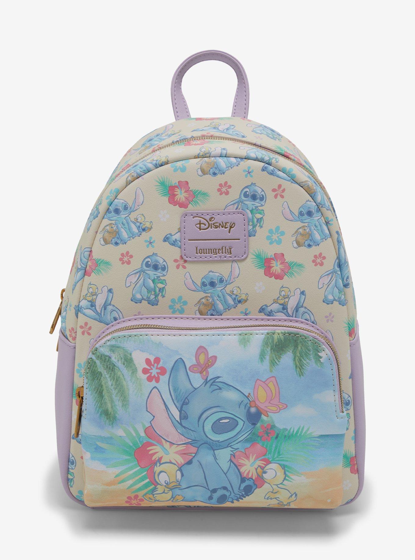 Loungefly Disney Stitch & Ducks Beach Mini Backpack, , hi-res