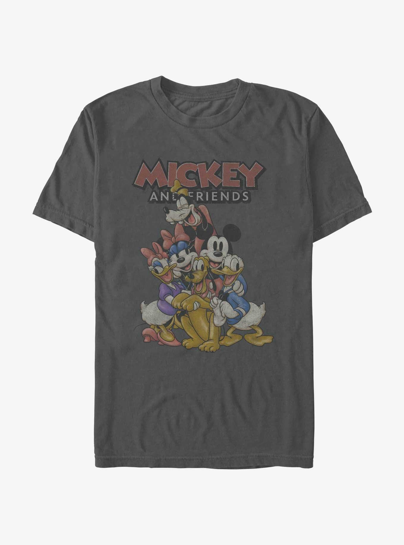 COMFORTCOLORS Disney Mickey Mouse Very Old Pals Garment Dye T-Shirt