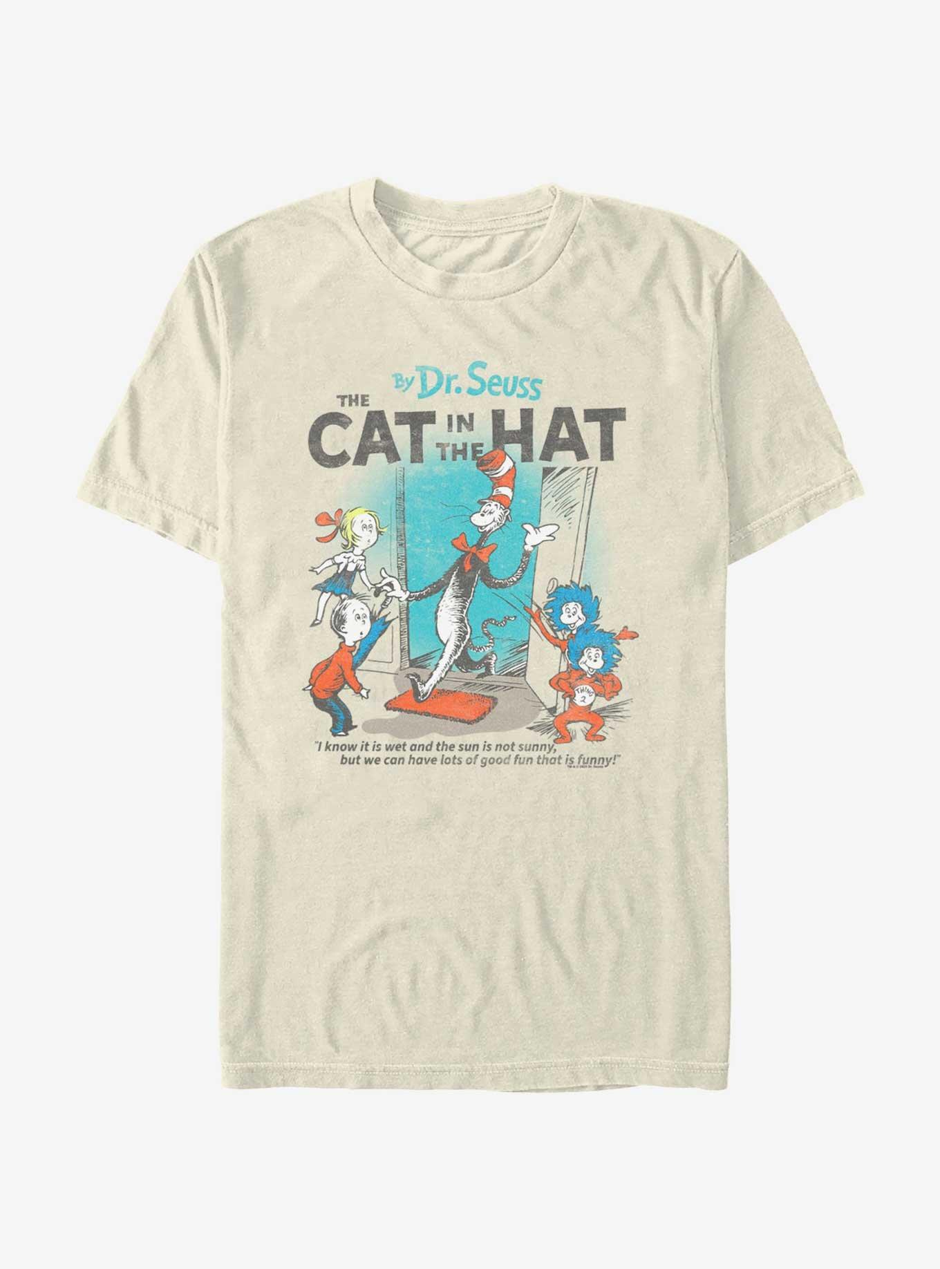 Dr. Seuss Cat Arrival Garment Dye T-Shirt