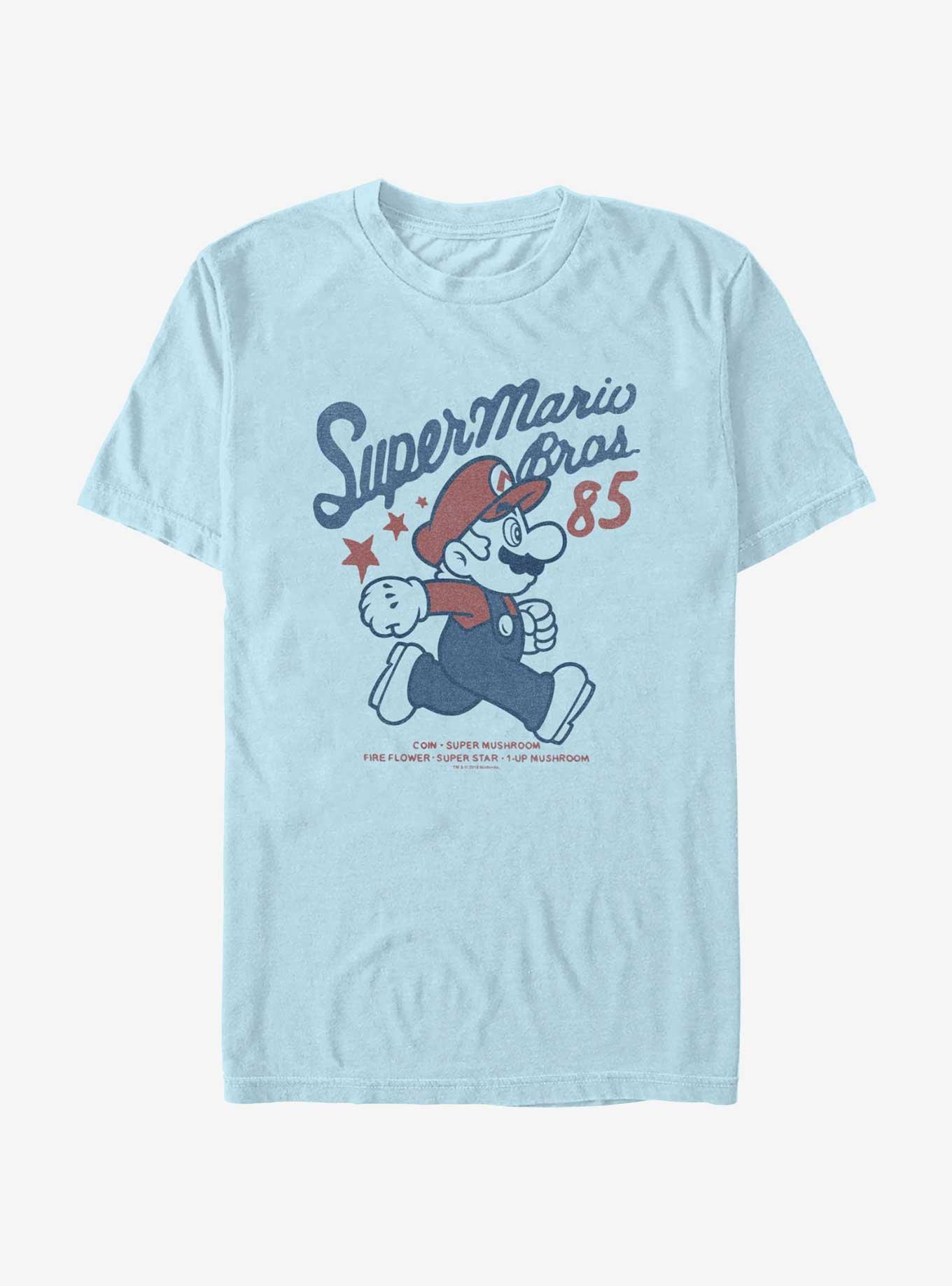 COMFORTCOLORS Nintendo Super Mario Bros '85 Garment Dye T-Shirt
