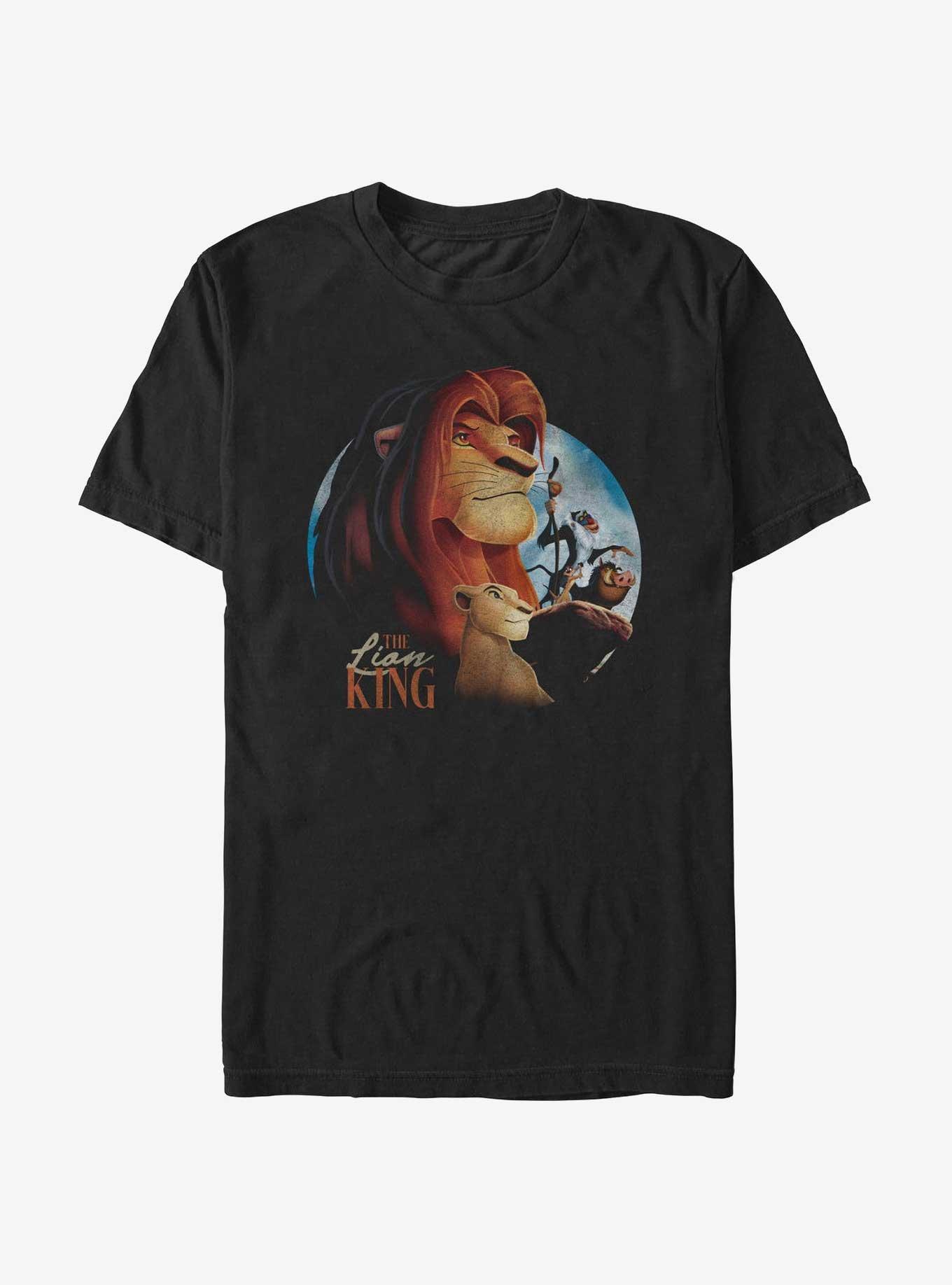 Disney The Lion King Group Garment Dye T-Shirt, , hi-res