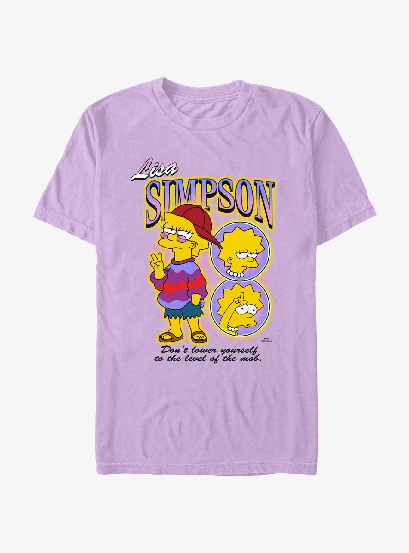 The Simpsons Lisa Peace Sign Garment Dye T-Shirt