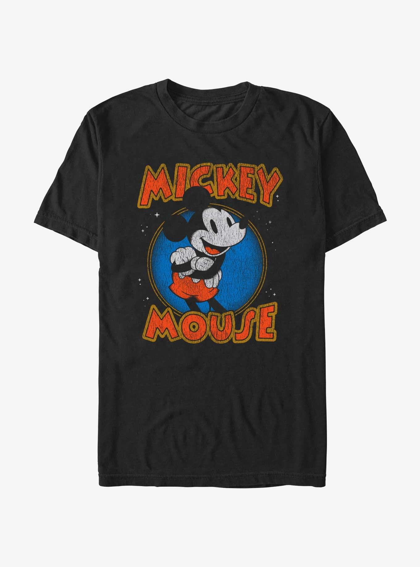 Disney Mickey Mouse Vintage Mouse Garment Dye T-Shirt, , hi-res