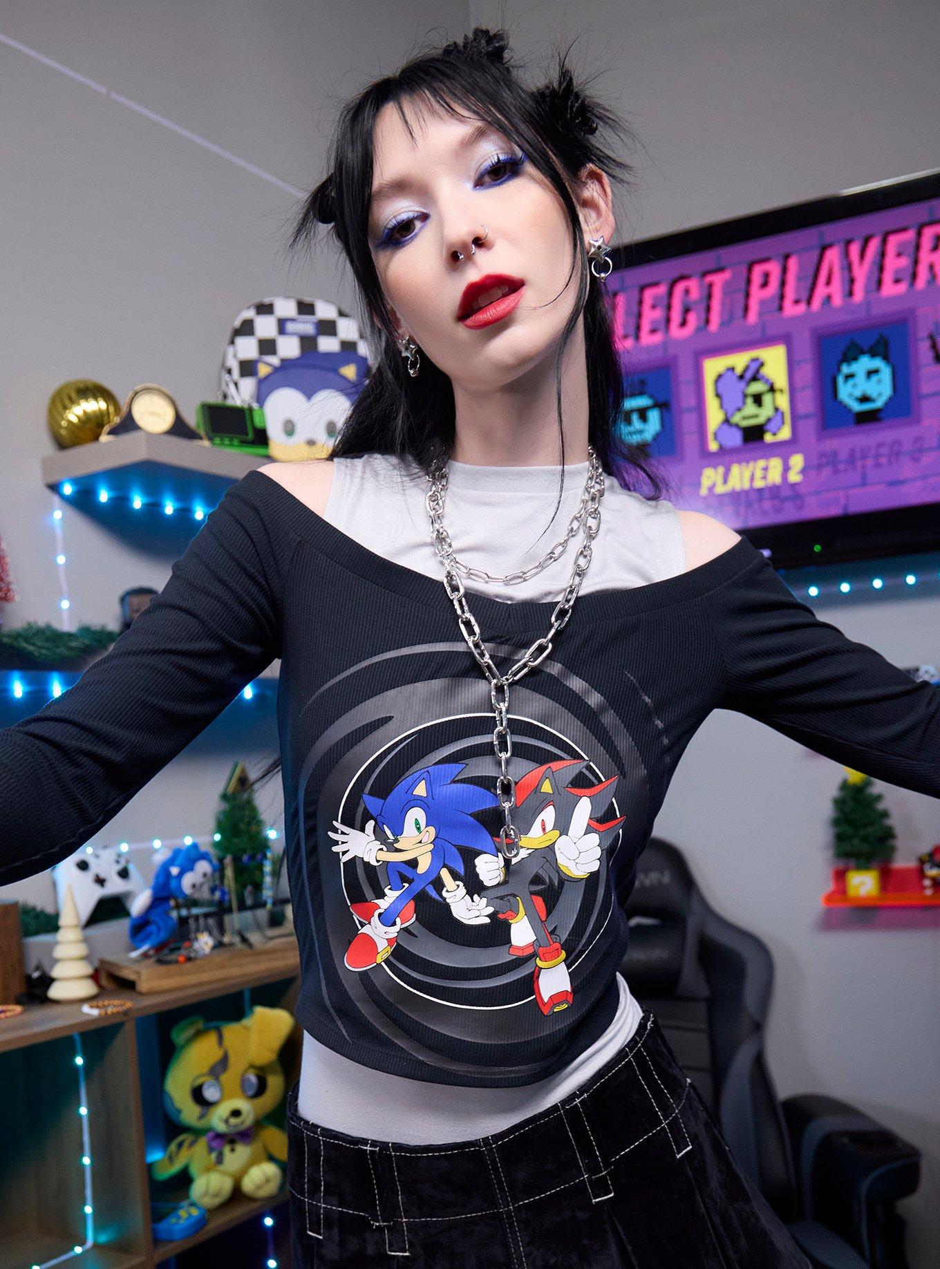 Sonic The Hedgehog Sonic & Shadow Twofer Long-Sleeve Top, , hi-res