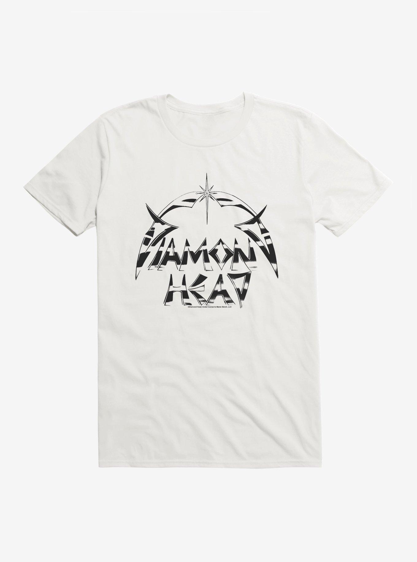 Diamond Head Logo T-Shirt, WHITE, hi-res