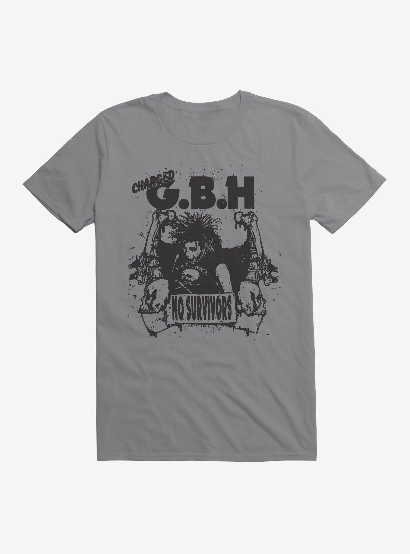 GBH No Survivors T-Shirt, STORM GREY, hi-res