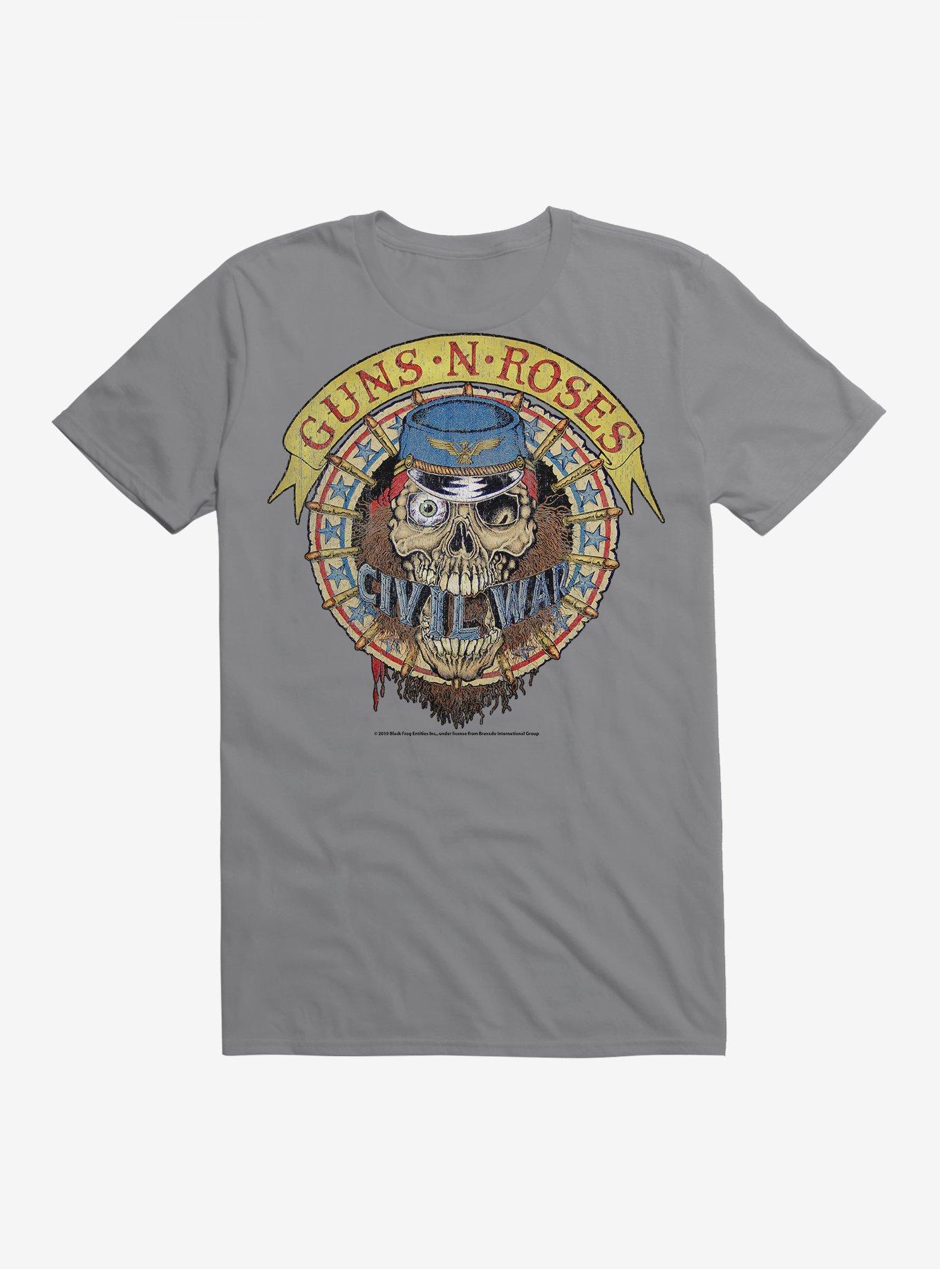 Guns N' Roses Civil War T-Shirt, STORM GREY, hi-res