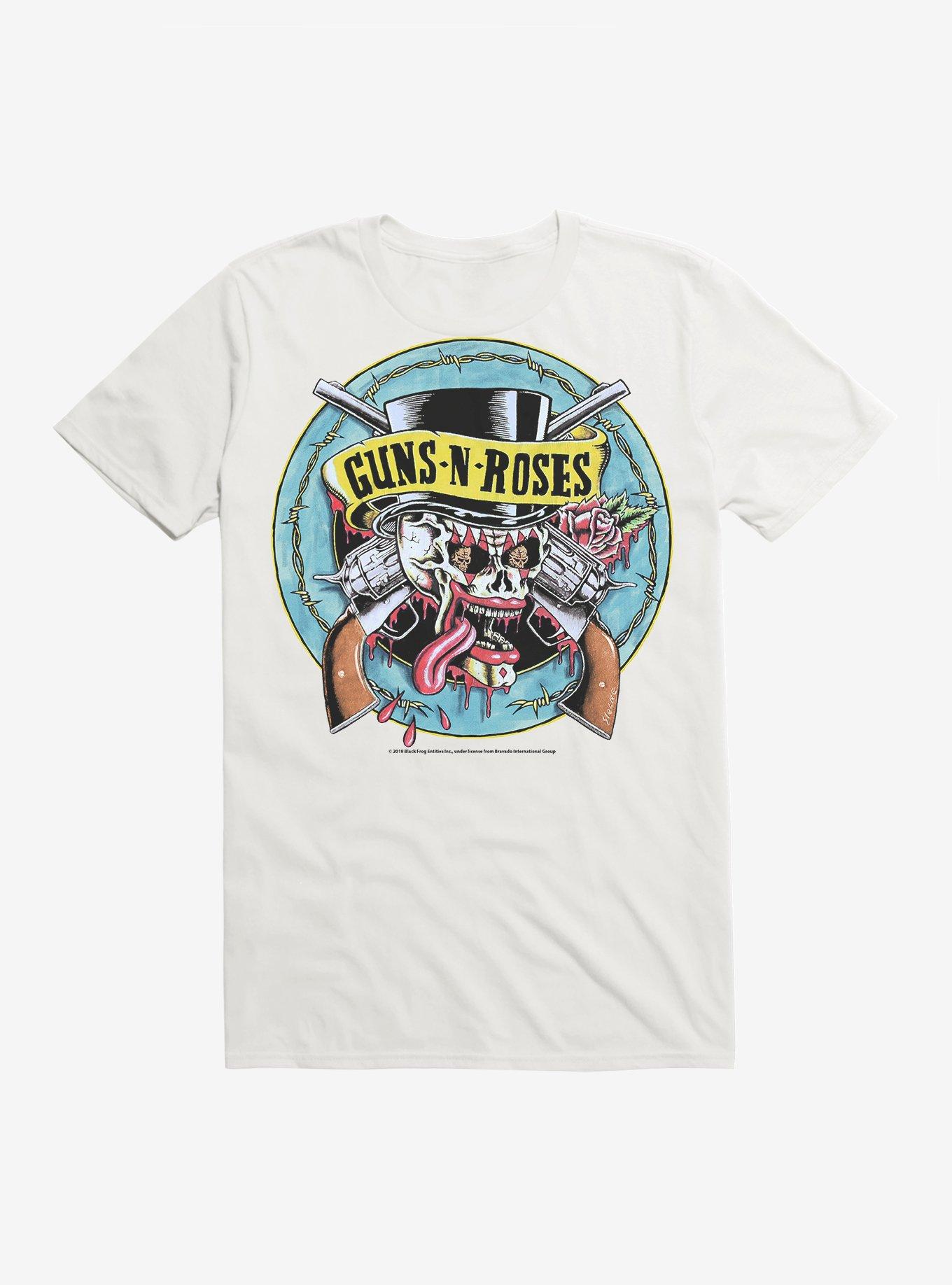 Guns N' Roses Suicide Skull T-Shirt, , hi-res