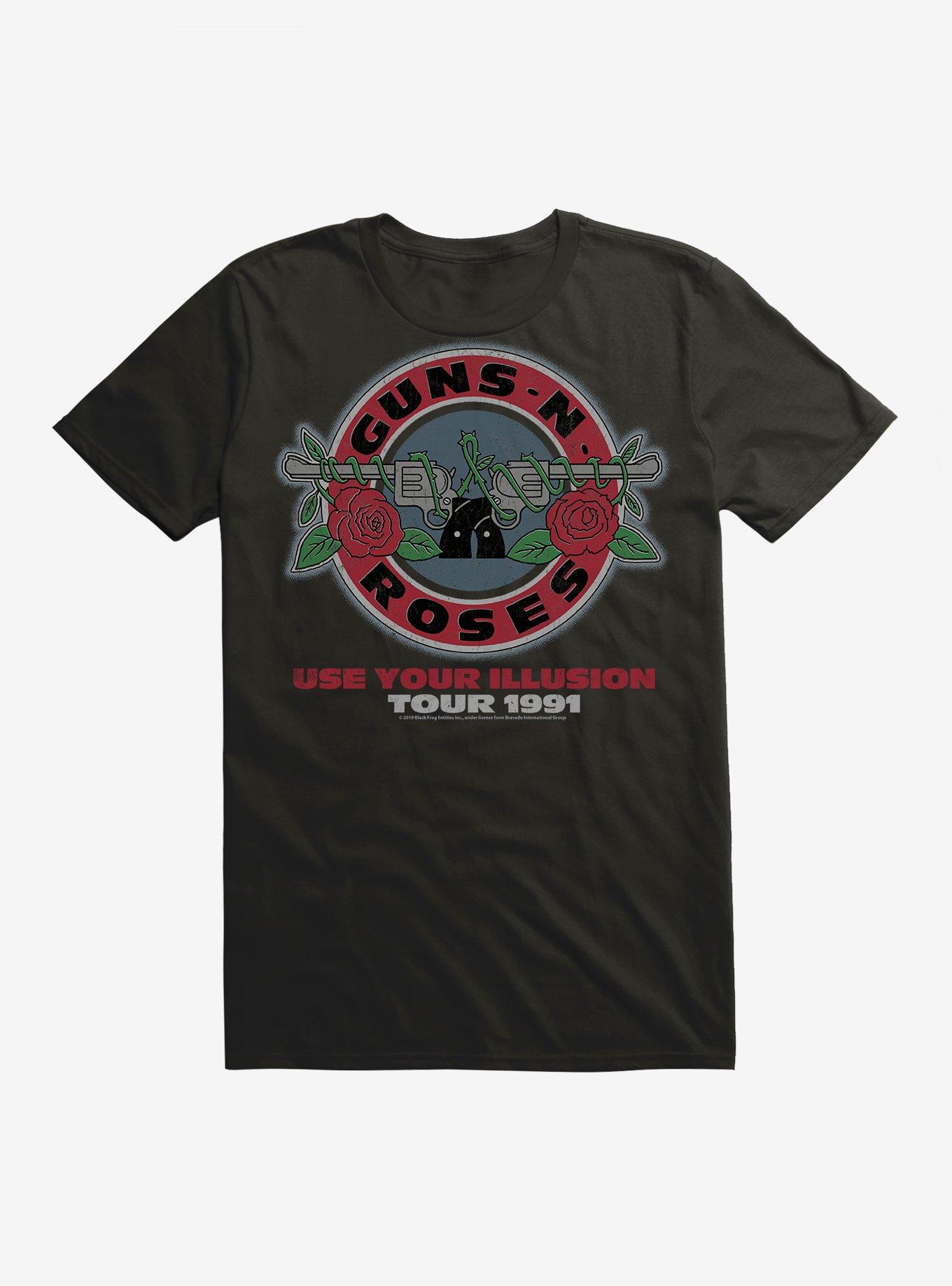 Guns N' Roses Use Your Illusion Tour 1991 T-Shirt, , hi-res