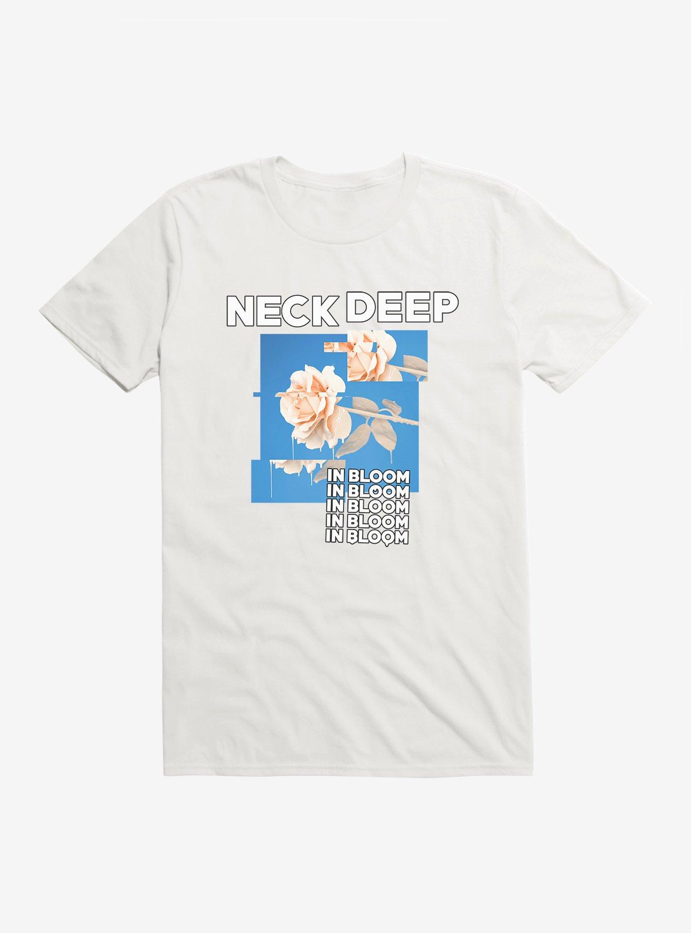 Neck Deep In Bloom Flower T-Shirt, , hi-res