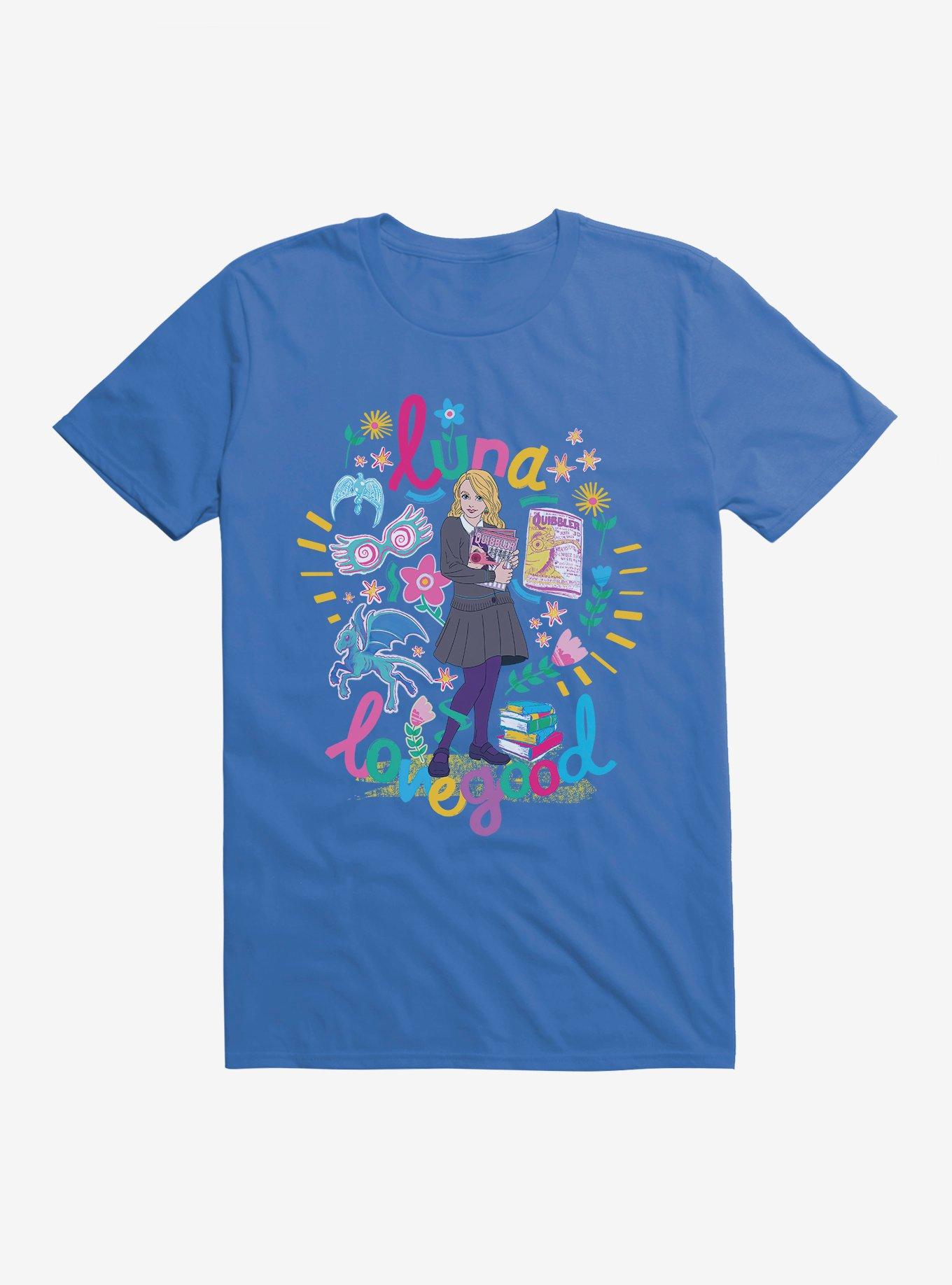 Hot Topic Harry Potter Luna Lovegood Doodle Art T-Shirt | Hamilton Place