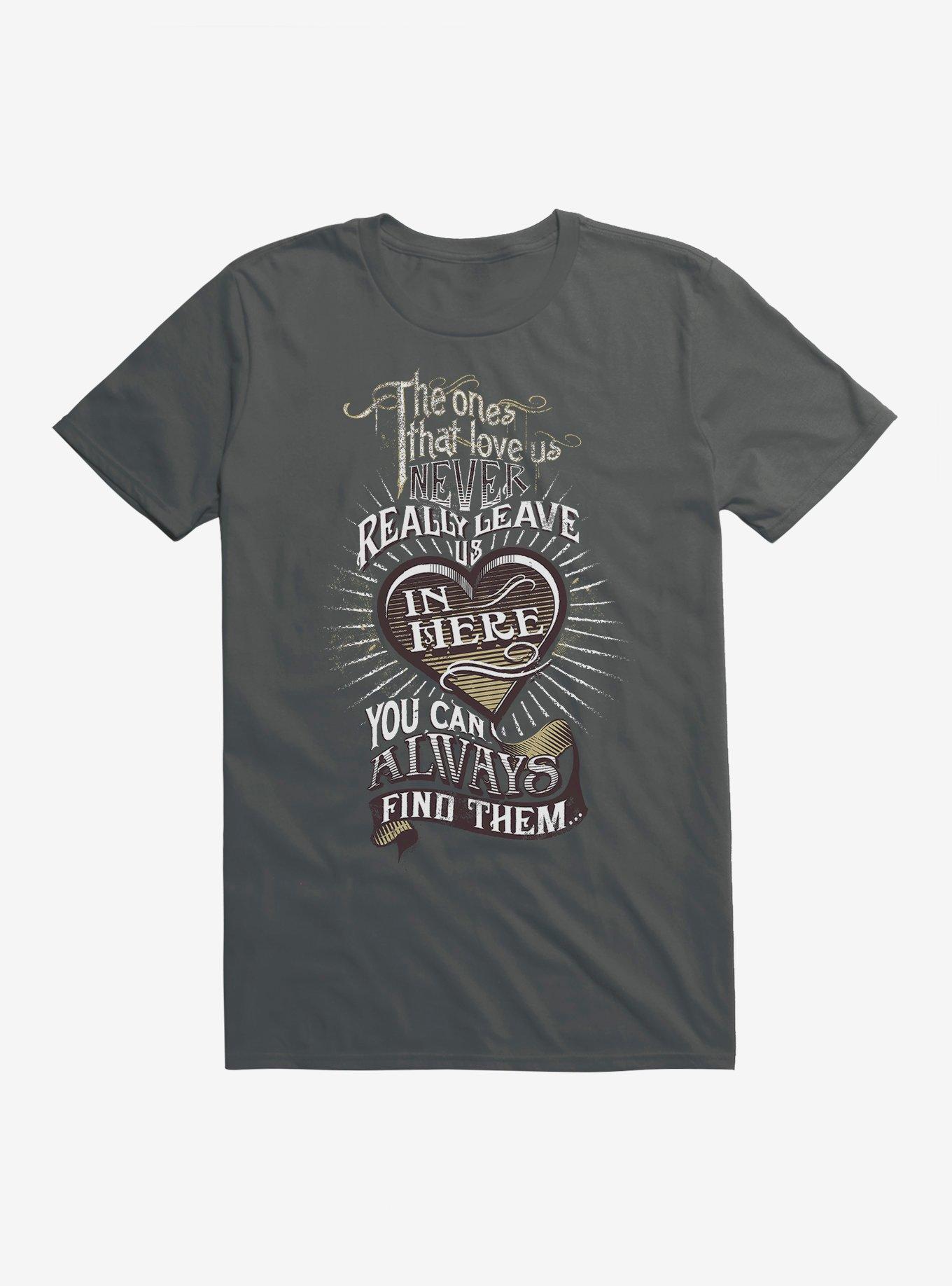 Harry Potter Ones That Love Us Quote T-Shirt, CHARCOAL, hi-res