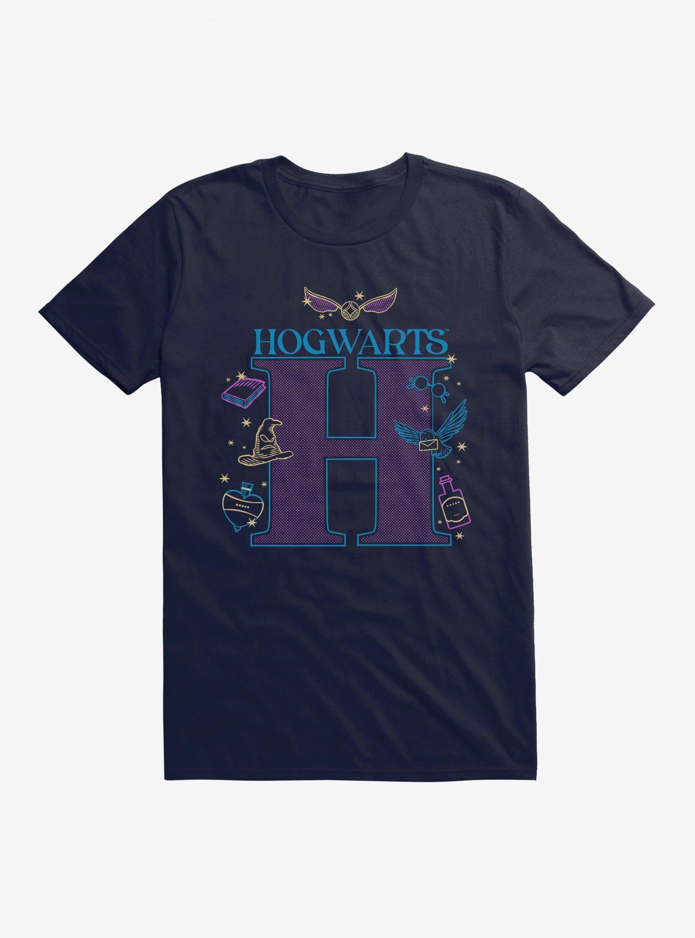 Harry Potter Draco Dormiens Girls T-Shirt, NAVY, hi-res