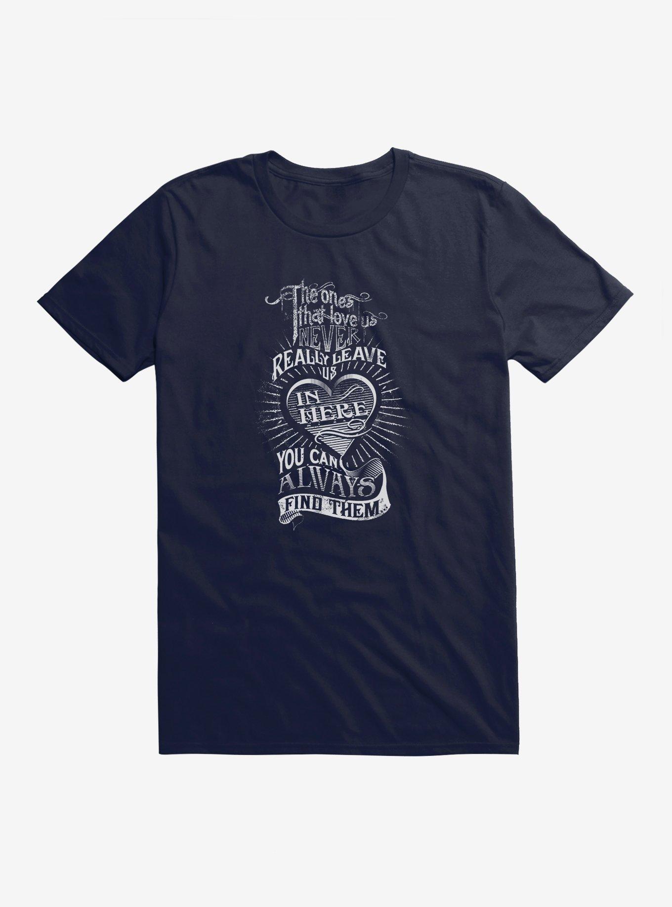 Harry Potter Ones That Love Us Quote T-Shirt, NAVY, hi-res