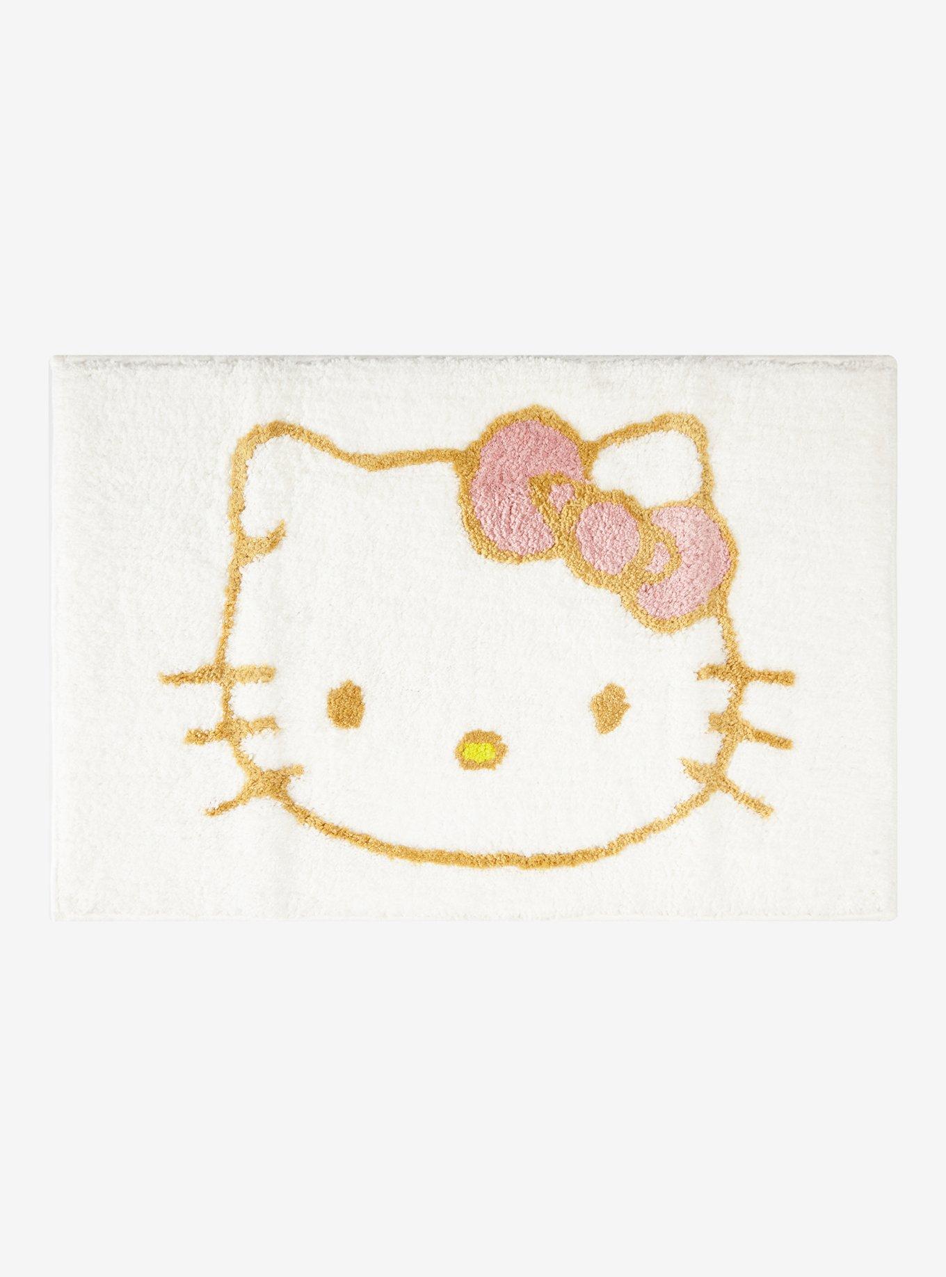 Hello Kitty Face Tufted Bath Rug, , hi-res