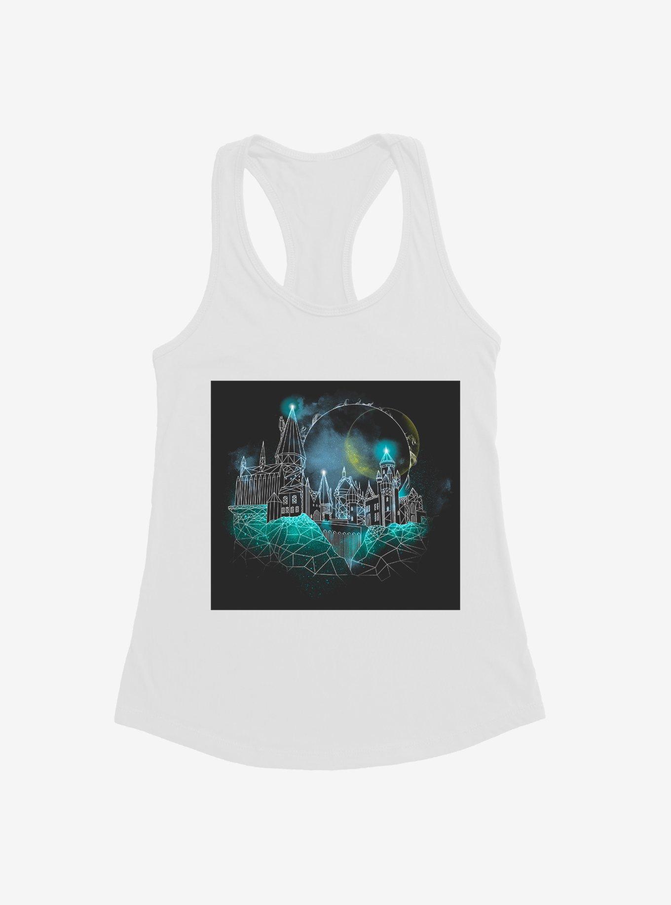 Harry Potter Hogwarts Castle Glow Womens Tank