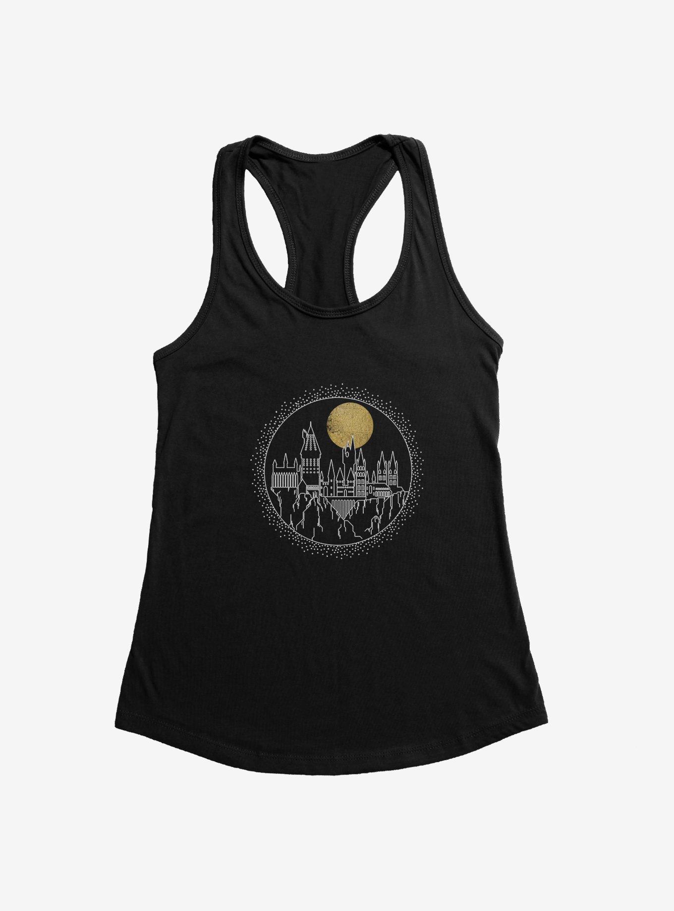 Harry Potter Hogwarts Moonlight Scene Womens Tank