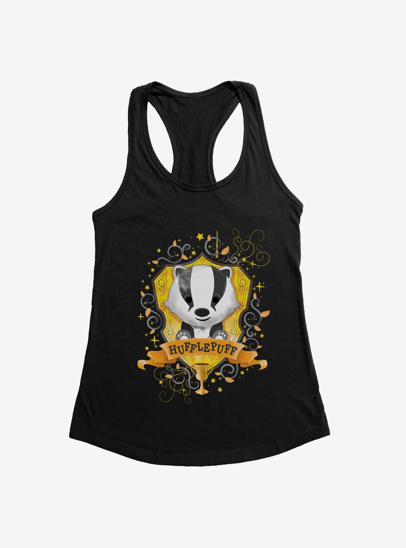 Harry Potter Hufflepuff Emblem Womens Tank, , hi-res