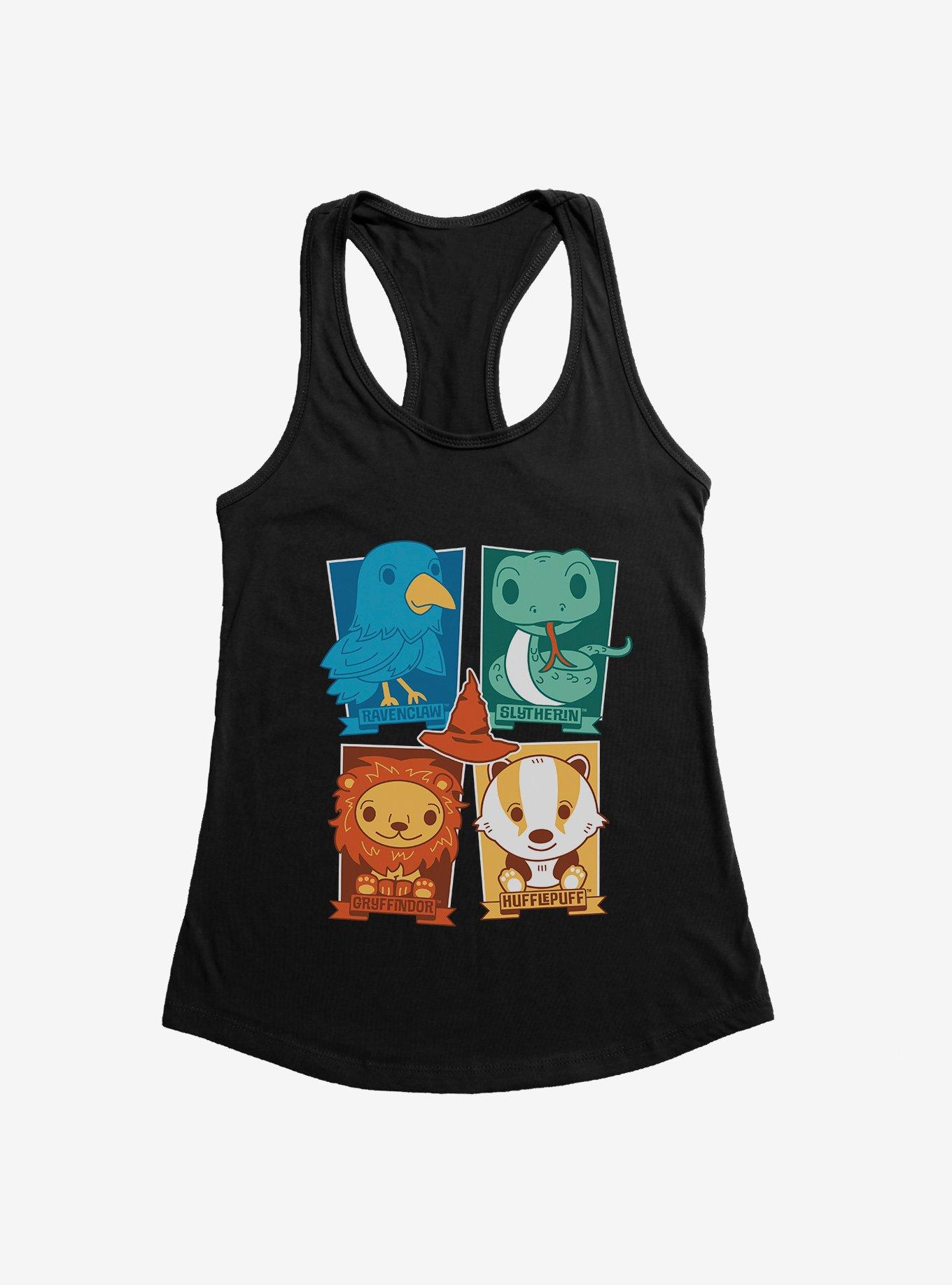 Harry Potter House Animals Chibi Womens Tank Top, , hi-res