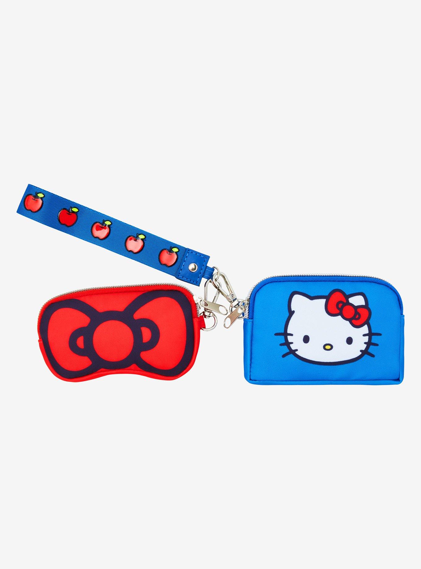 Sanrio Hello Kitty & Bow Coin Purse Wristlet Set - BoxLunch Exclusive, , hi-res