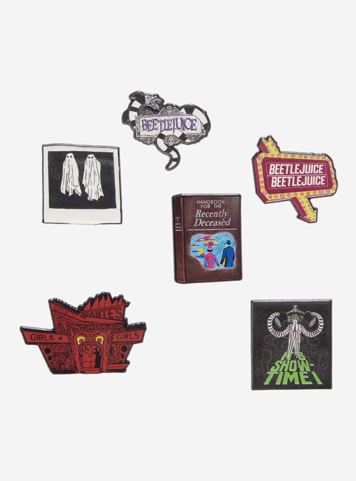 Beetlejuice Icons Blind Box Enamel Pin, , hi-res