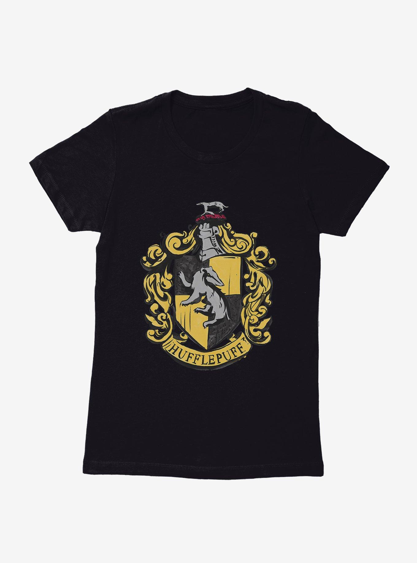 Harry Potter Hufflepuff Shield Womens T-Shirt?