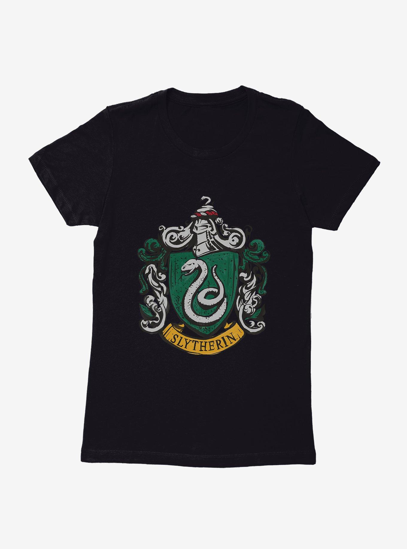 Harry Potter Slytherin Serpents Badge Womens T-Shirt, , hi-res