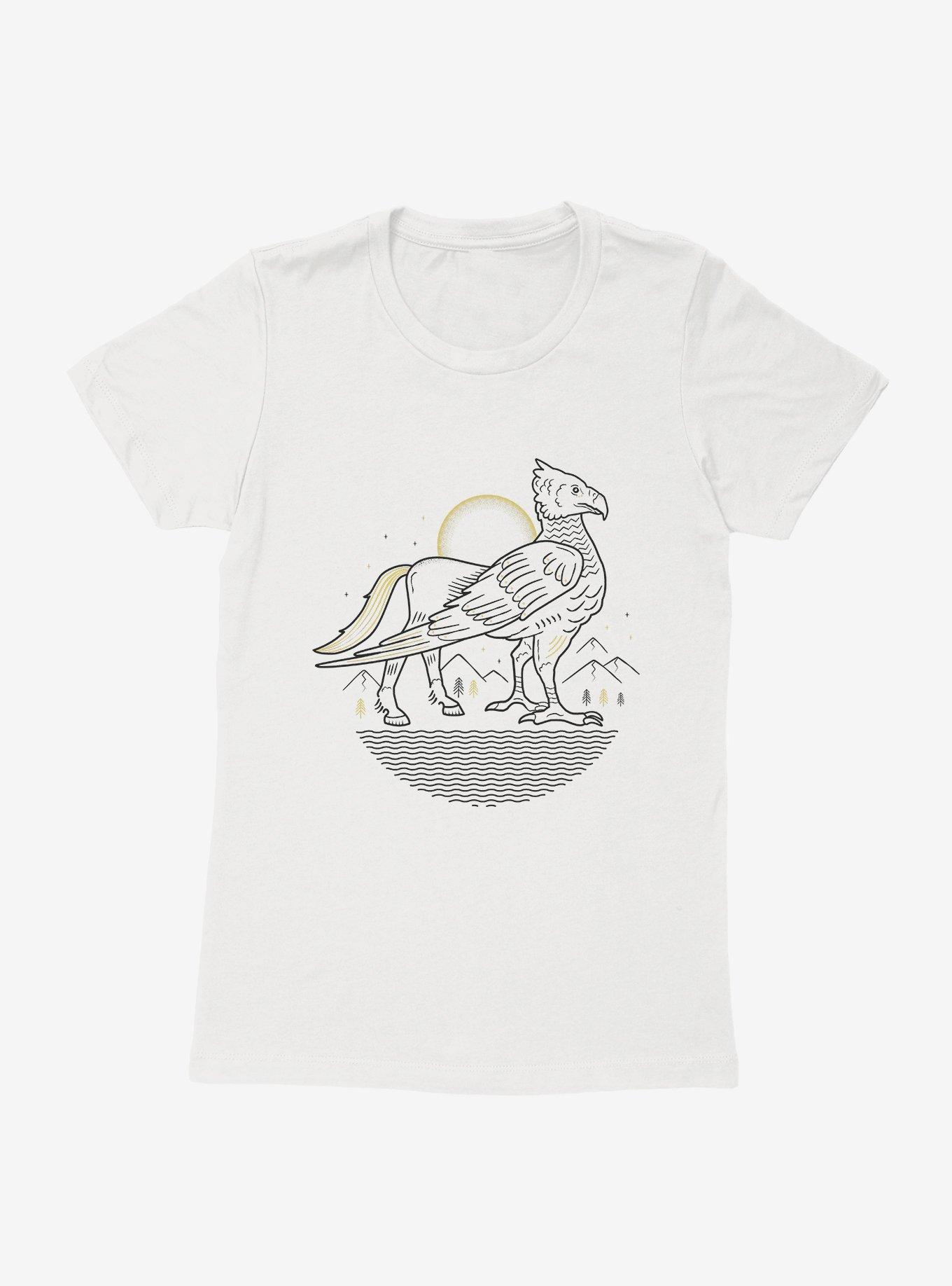 Harry Potter Buckbeak Hippogriff Womens T-Shirt?, WHITE, hi-res