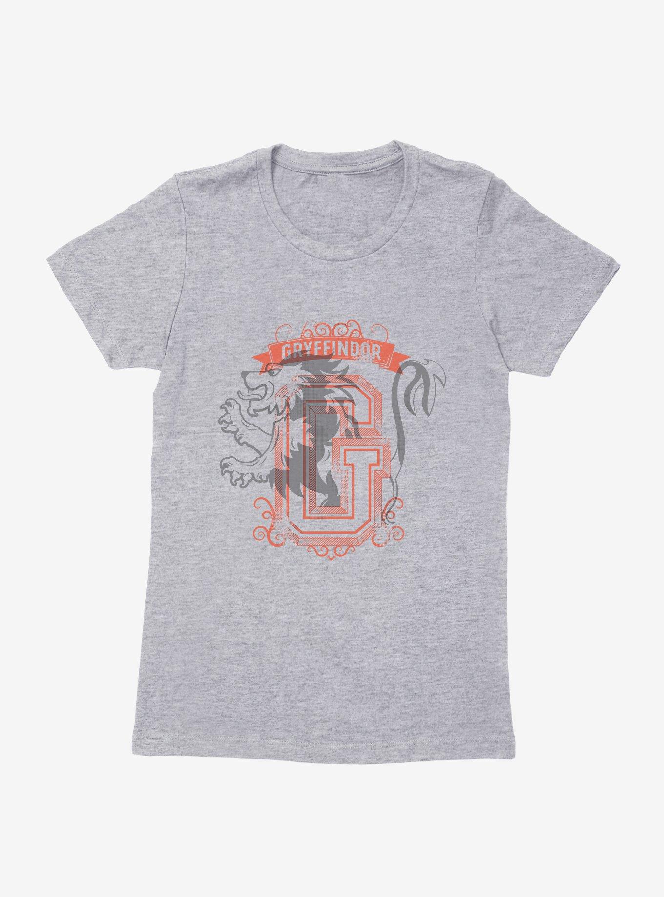 Harry Potter Gryffindor G Womens T-Shirt, HEATHER GREY, hi-res