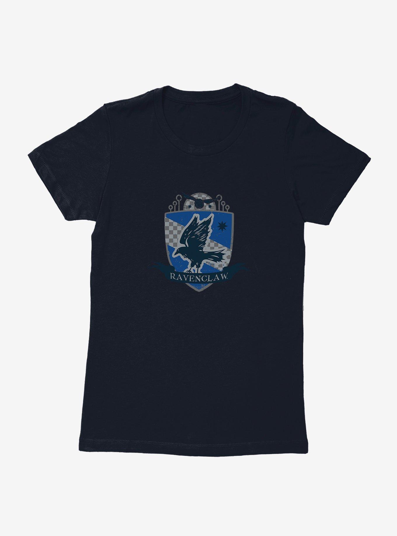 Harry Potter Quidditch Ravenclaw Shield Womens T-Shirt, MIDNIGHT NAVY, hi-res