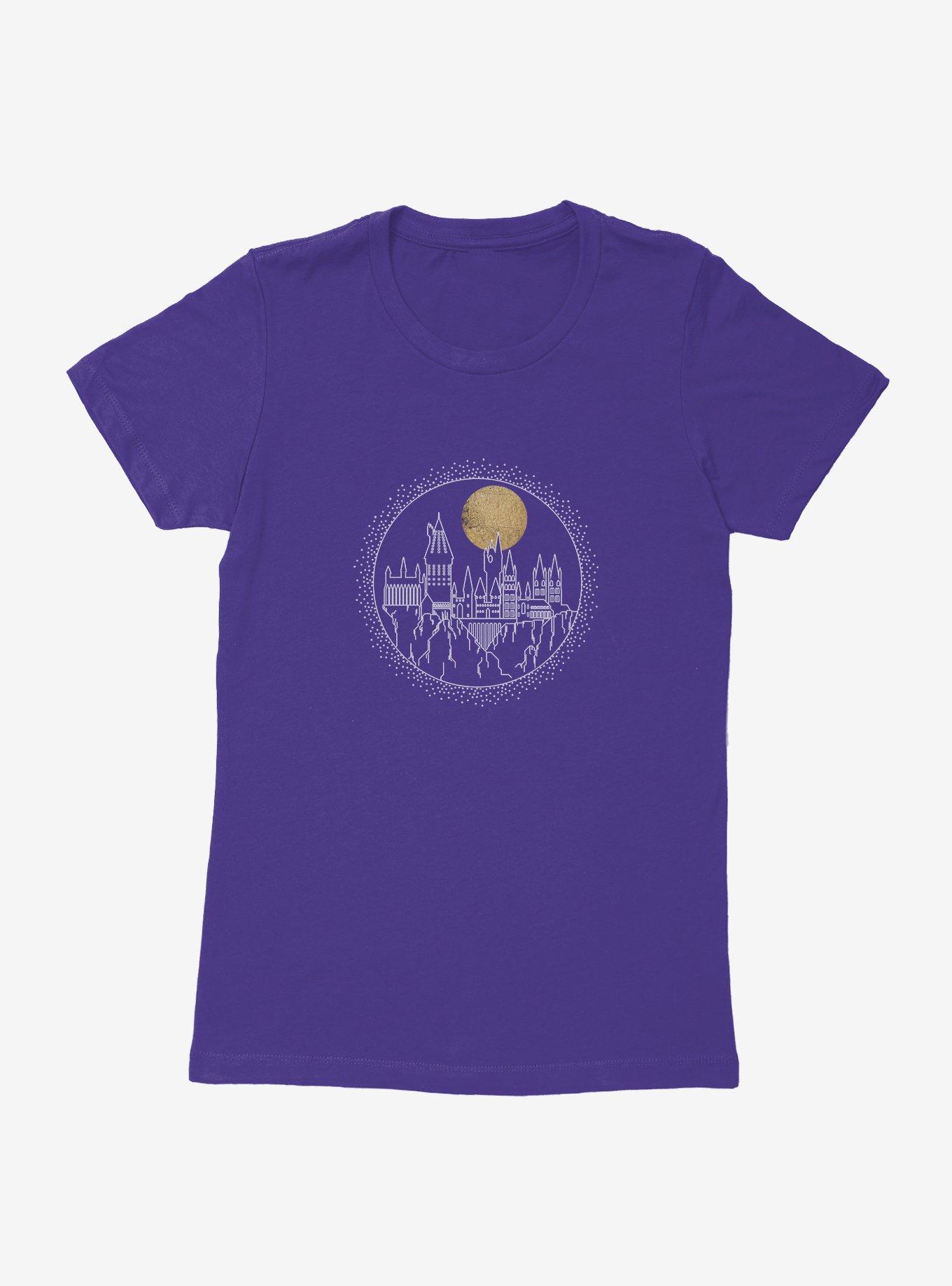 Harry Potter Hogwarts Full Moon Womens T-Shirt, PURPLE RUSH, hi-res