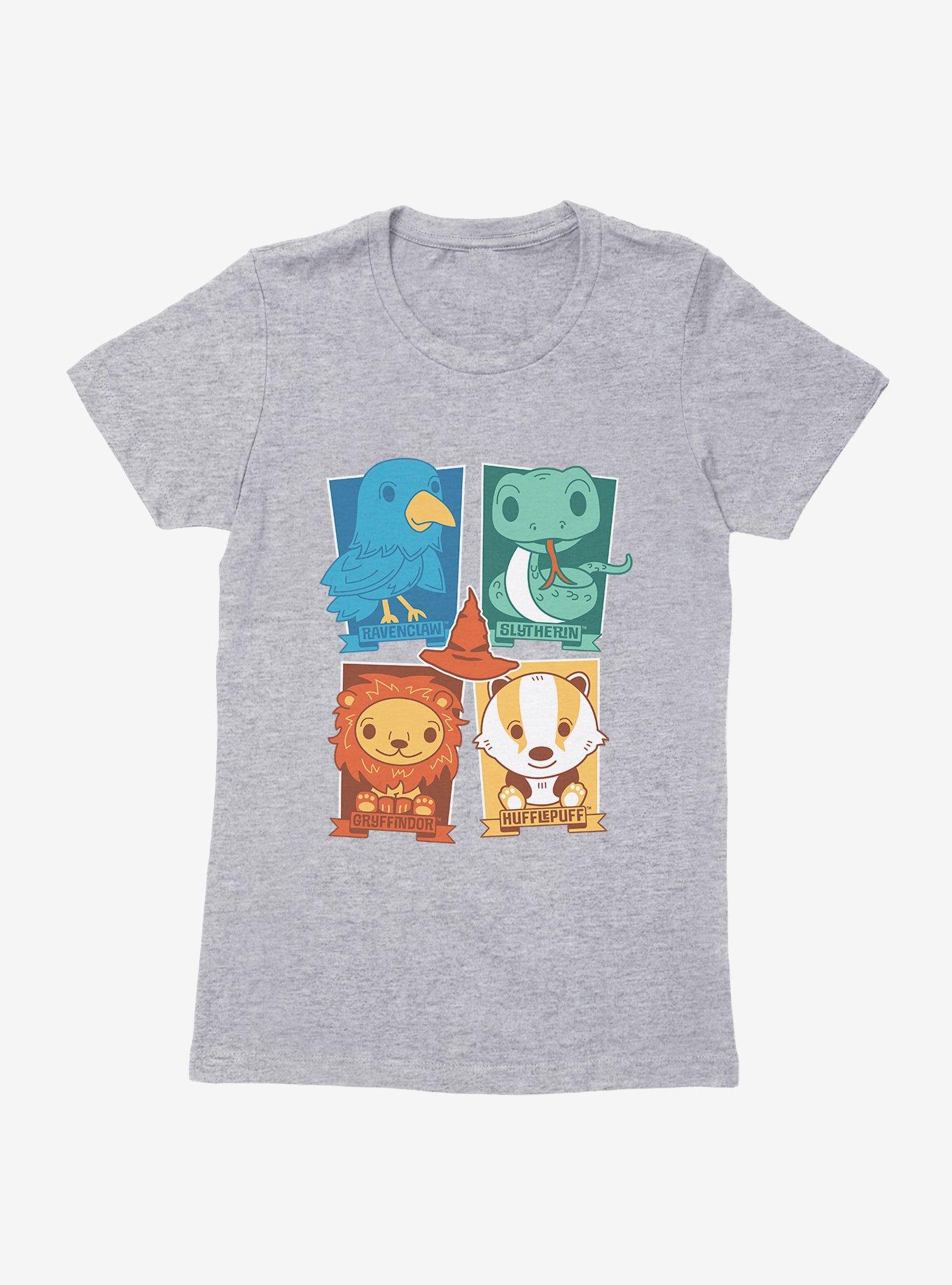 Harry Potter Comic Style Sorting Hat Hogwarts Houses Womens T-Shirt, , hi-res