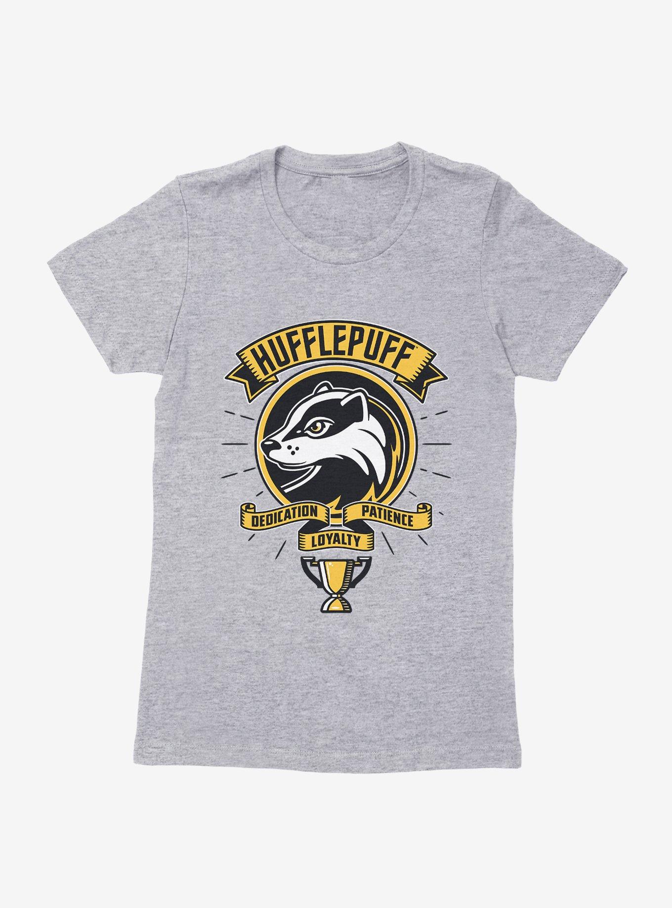 Harry Potter Hufflepuff House Patch Art Womens T-Shirt