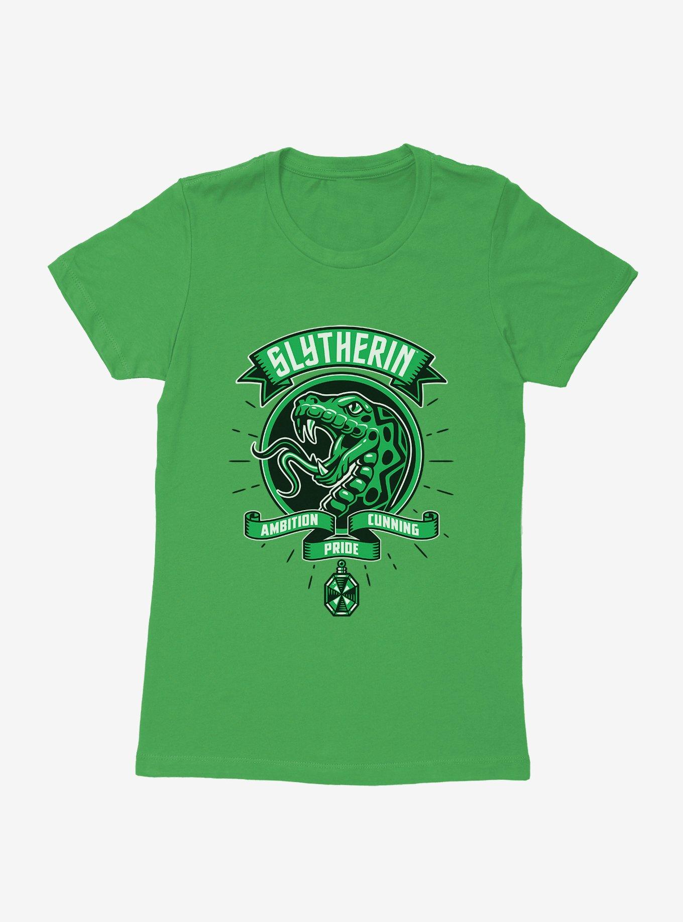 Harry Potter Slytherin House Patch Art Womens T-Shirt, , hi-res