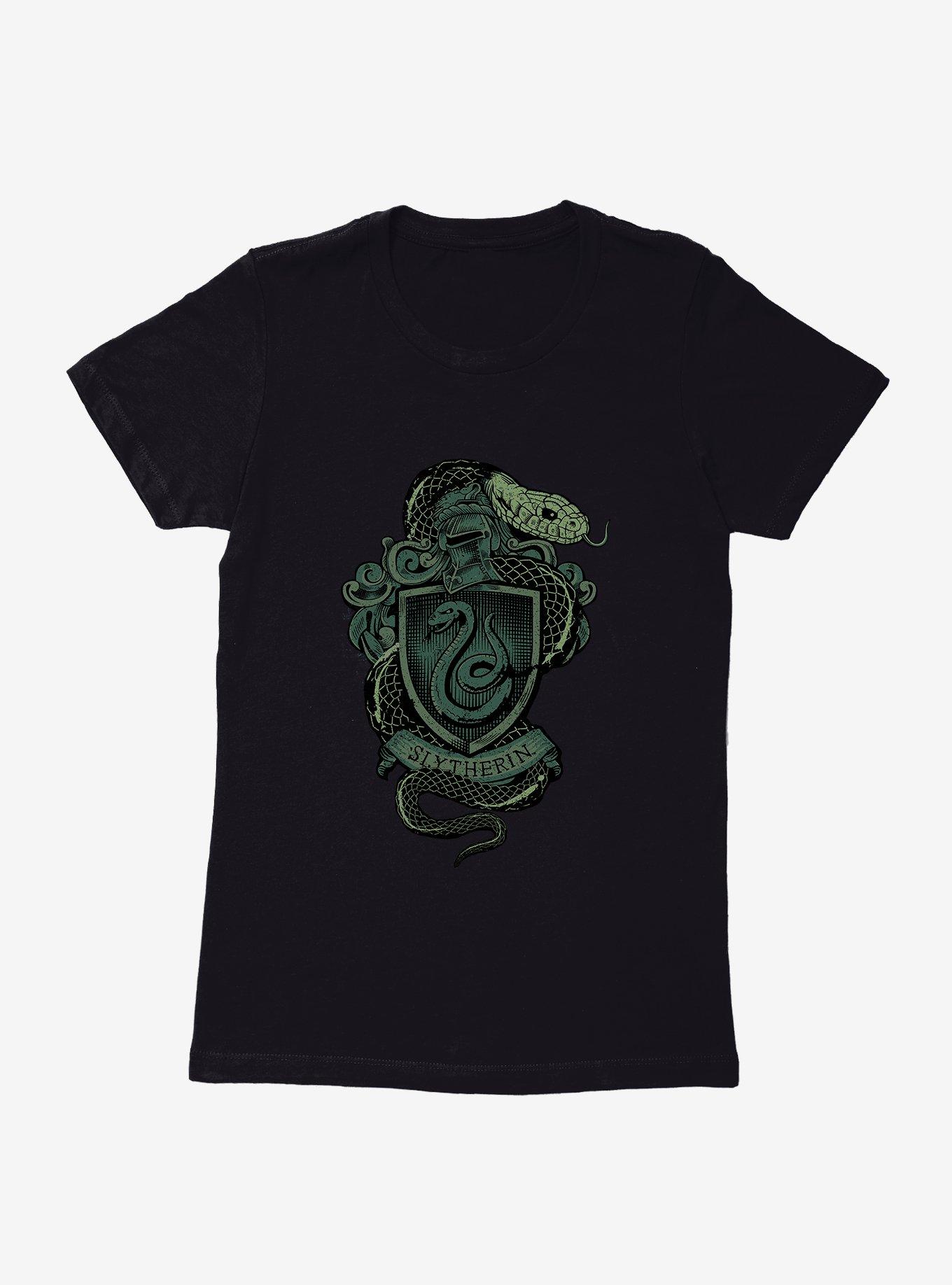 Harry Potter Slytherin Crest Womens T-Shirt, , hi-res