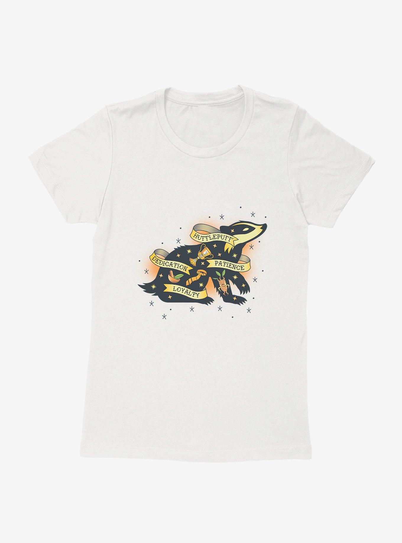 Harry Potter Hufflepuff Traits Womens T-Shirt