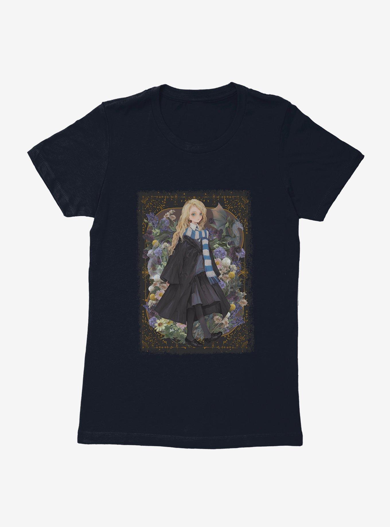 Harry Potter Luna Lovegood Fantasy Style Womens T-Shirt, MIDNIGHT NAVY, hi-res