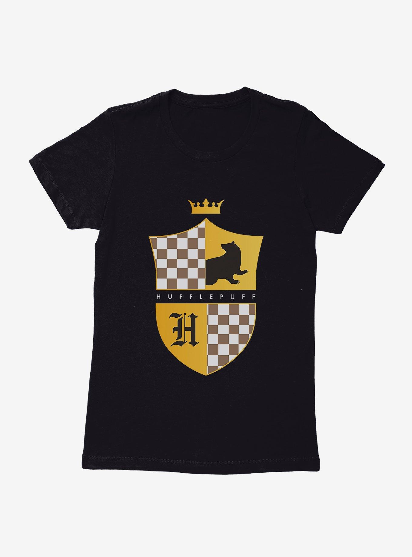 Harry Potter Hufflepuff Coat Of Arms Womens T-Shirt