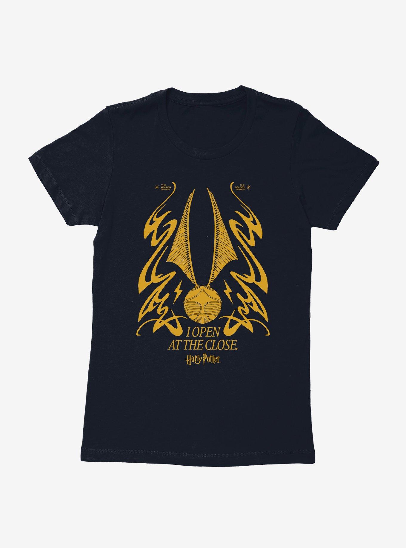 Harry Potter Snitch Open At The Close Womens T-Shirt, , hi-res