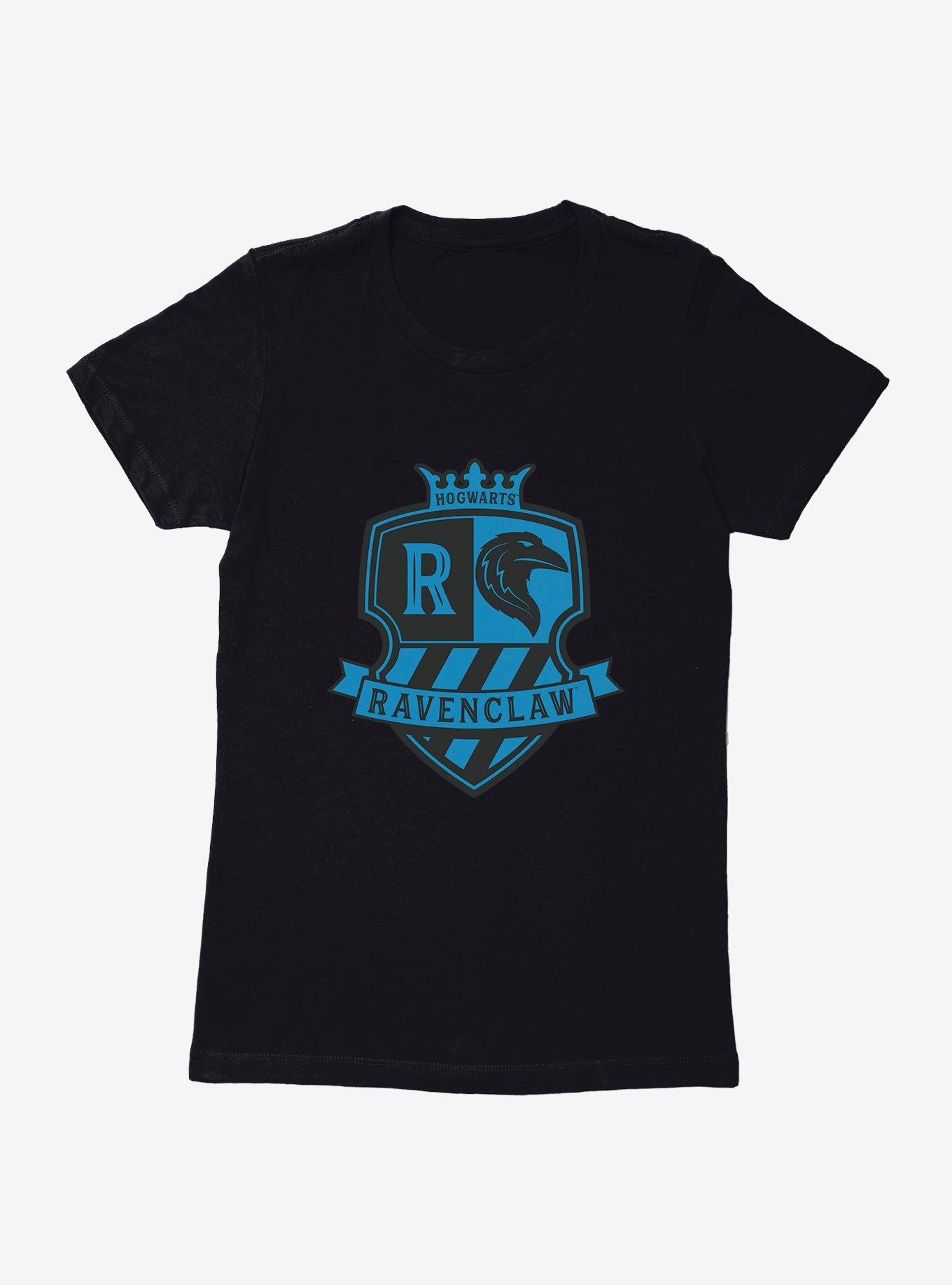 Harry Potter Ravenclaw House Crest Womens T-Shirt, BLACK, hi-res