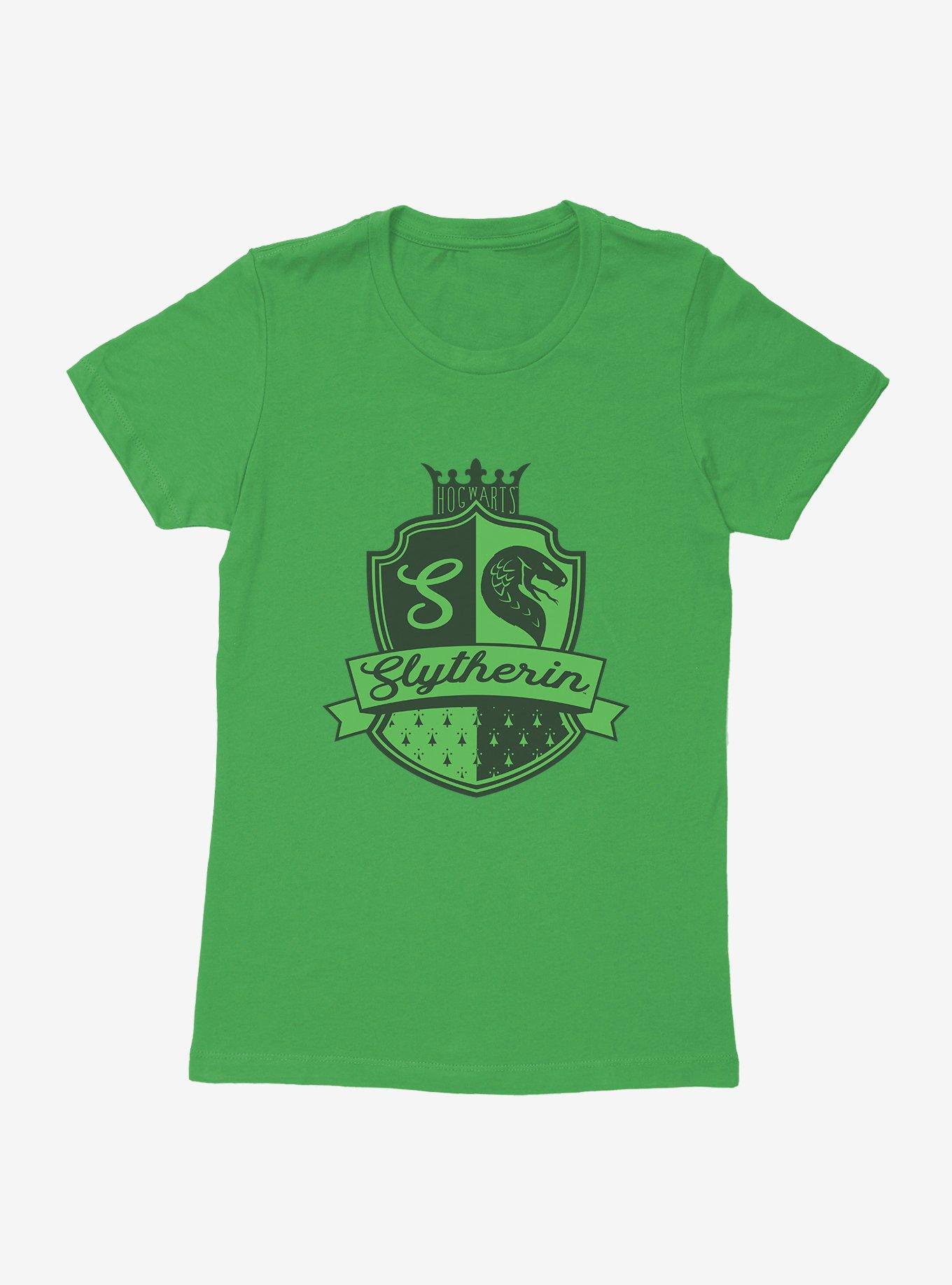 Harry Potter Slytherin House Crest Womens T-Shirt, , hi-res