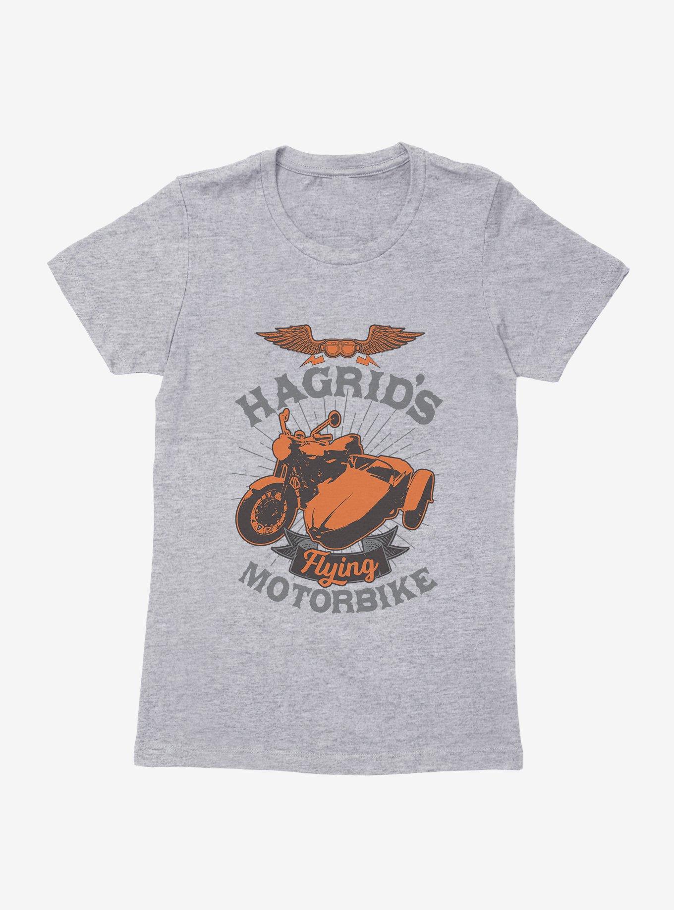 Harry Potter Hagrid's Flying Motorbike Bronze Icon Womens T-Shirt