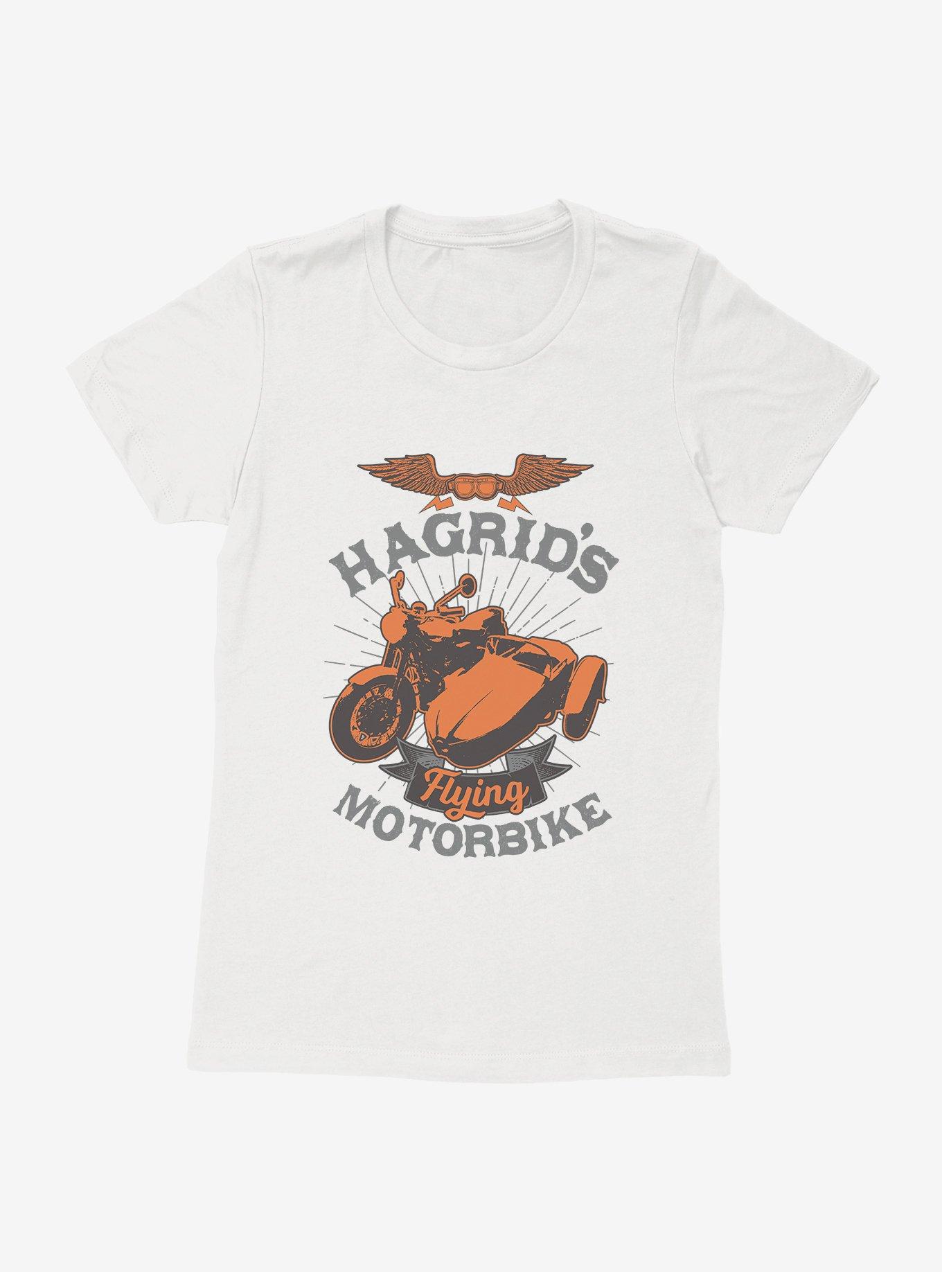 Harry Potter Hagrid's Flying Motorbike Bronze Icon Womens T-Shirt, , hi-res