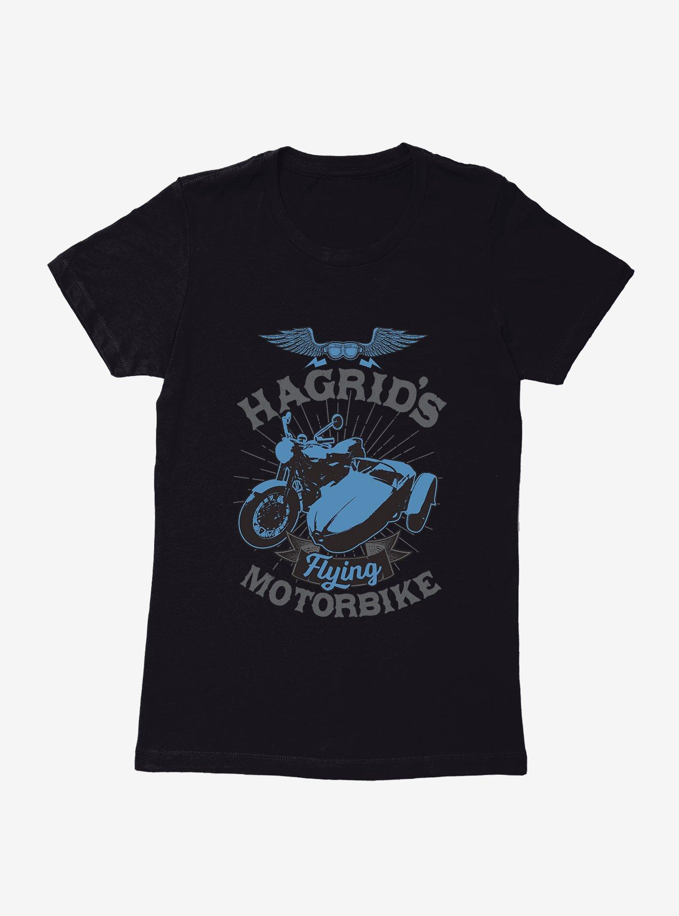 Harry Potter Hagrid's Flying Motorbike Icon Womens T-Shirt?