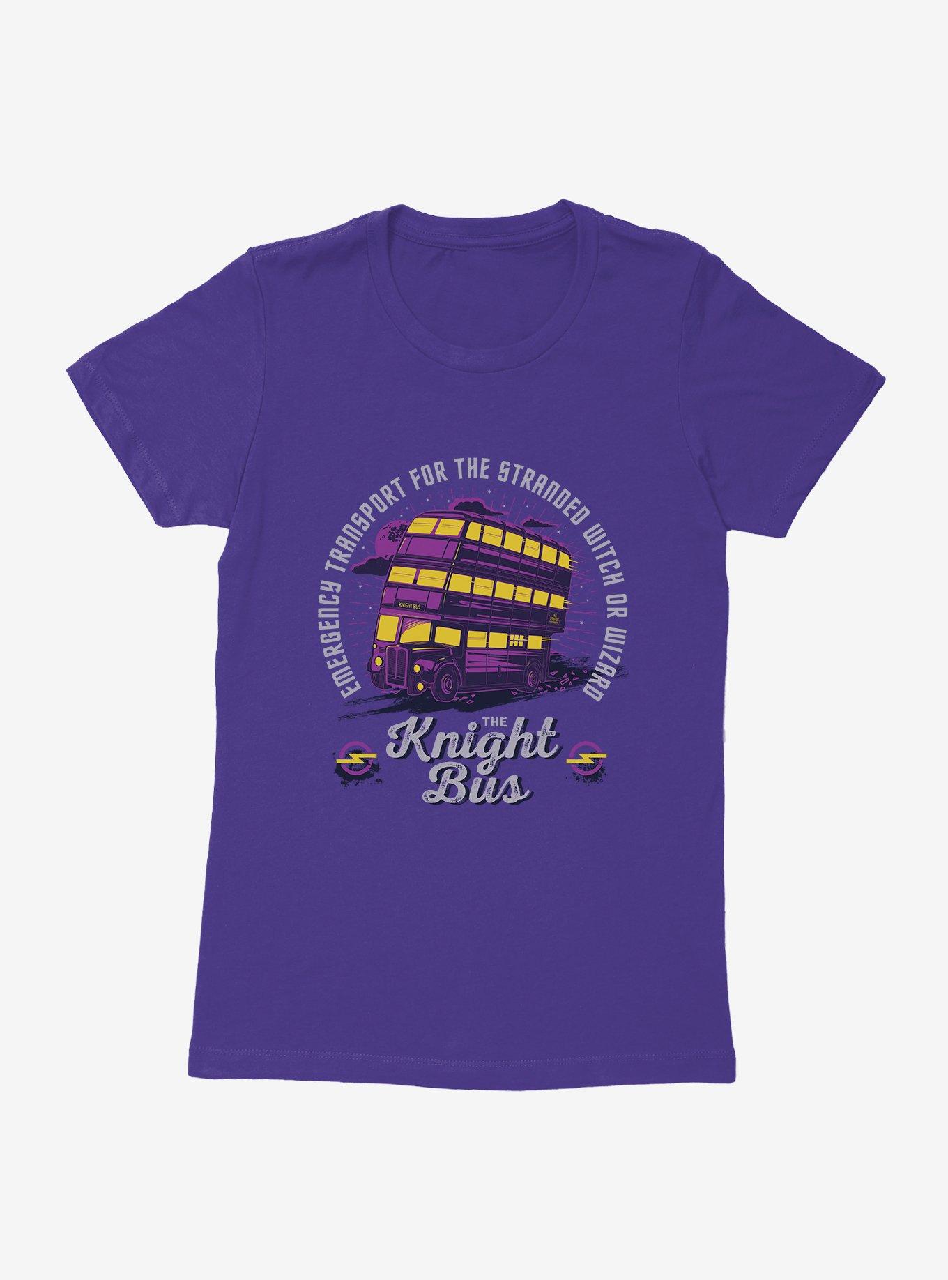 Harry Potter Knight Bus Icon Womens T-Shirt, PURPLE RUSH, hi-res