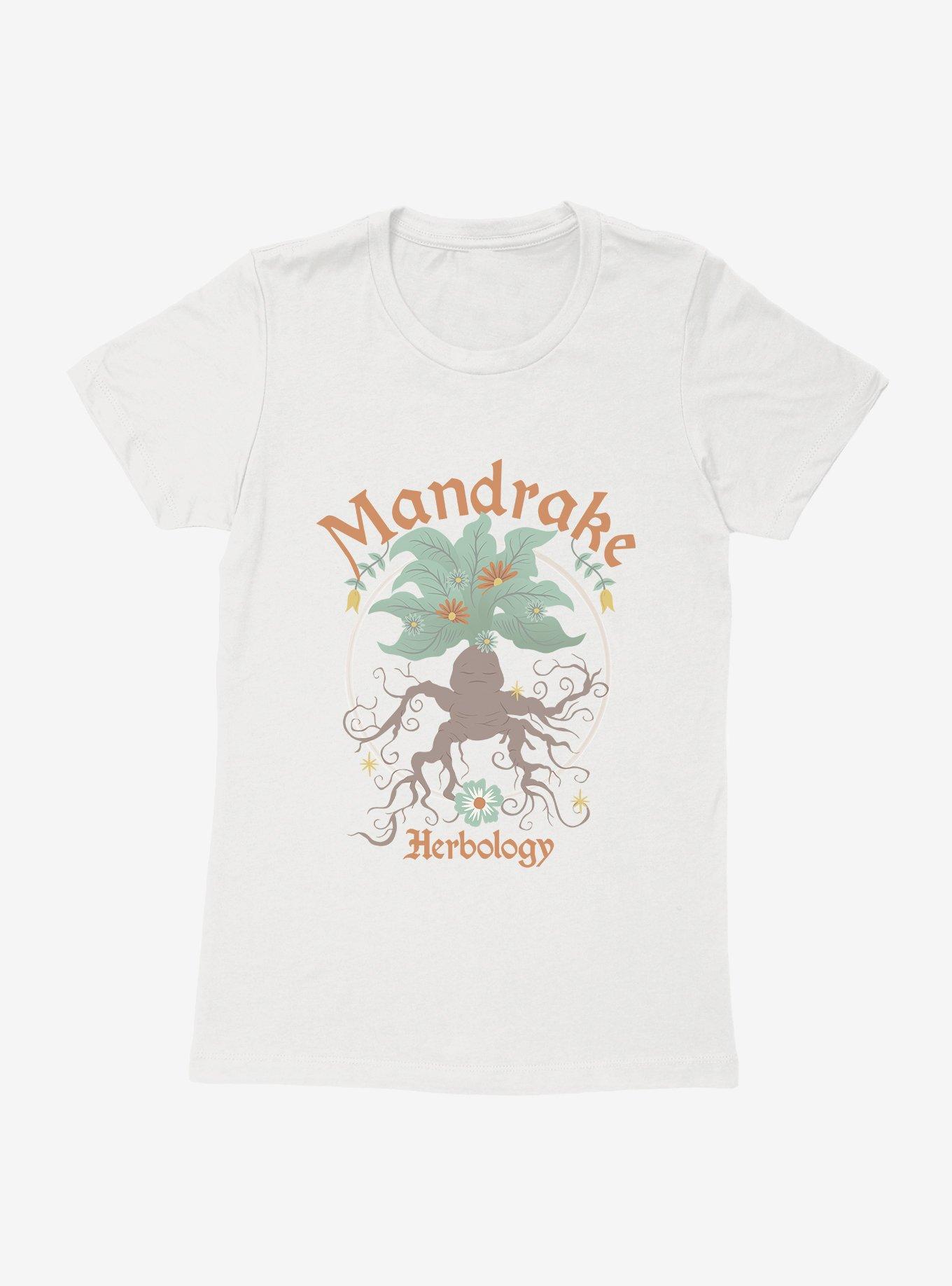 Harry Potter Mandrake Herbology Womens T-Shirt, WHITE, hi-res