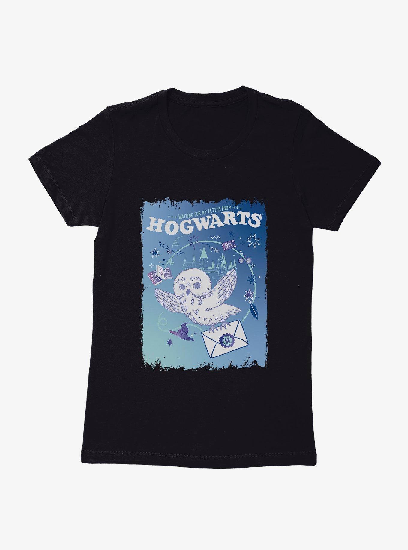 Harry Potter Hedwig Hogwarts Womens T-Shirt?, BLACK, hi-res